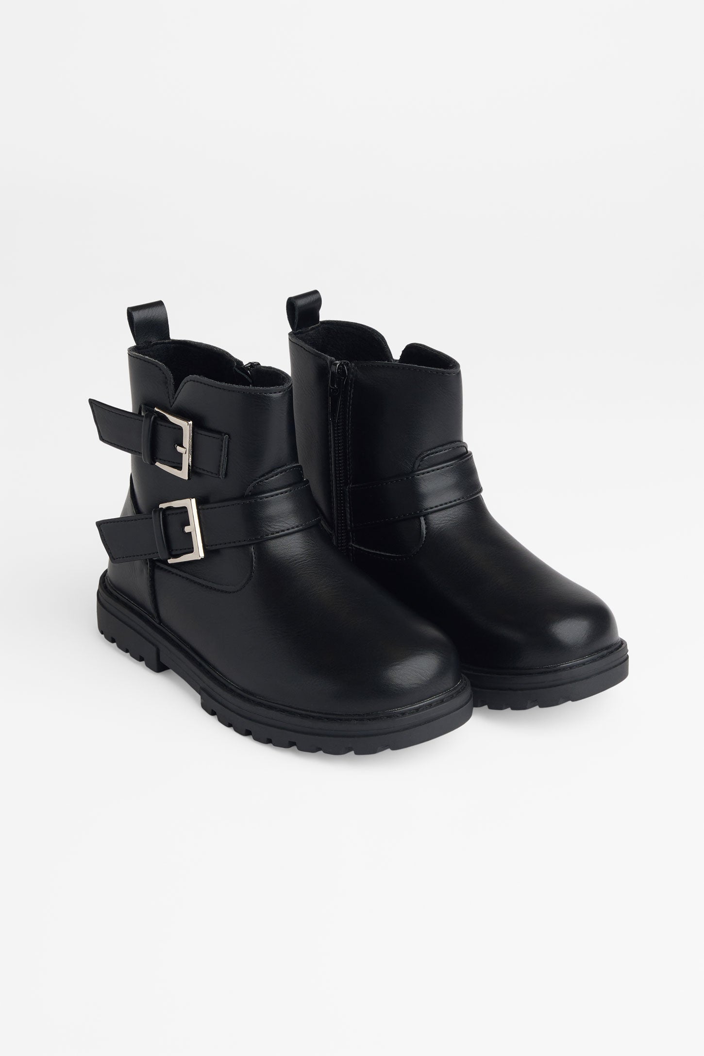 Bottillons avec doublure microplush - Enfant fille && NOIR