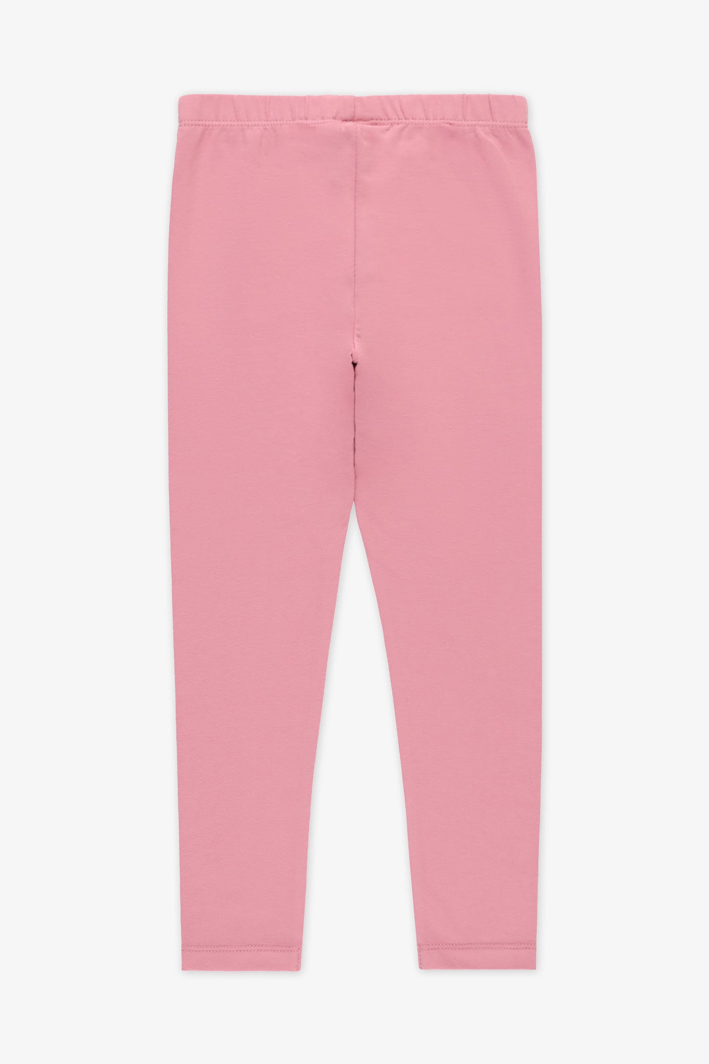 Legging uni stretch à taille élastique 2/20$ - Enfant fille && ROSE FUCHSIA