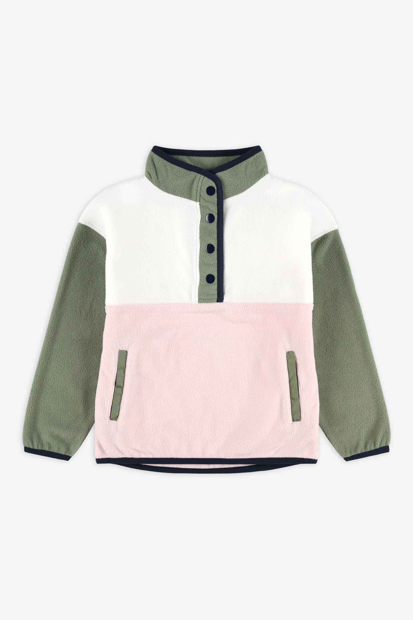 Chandail col montant mircopolaire - Enfant fille && SARCELLE