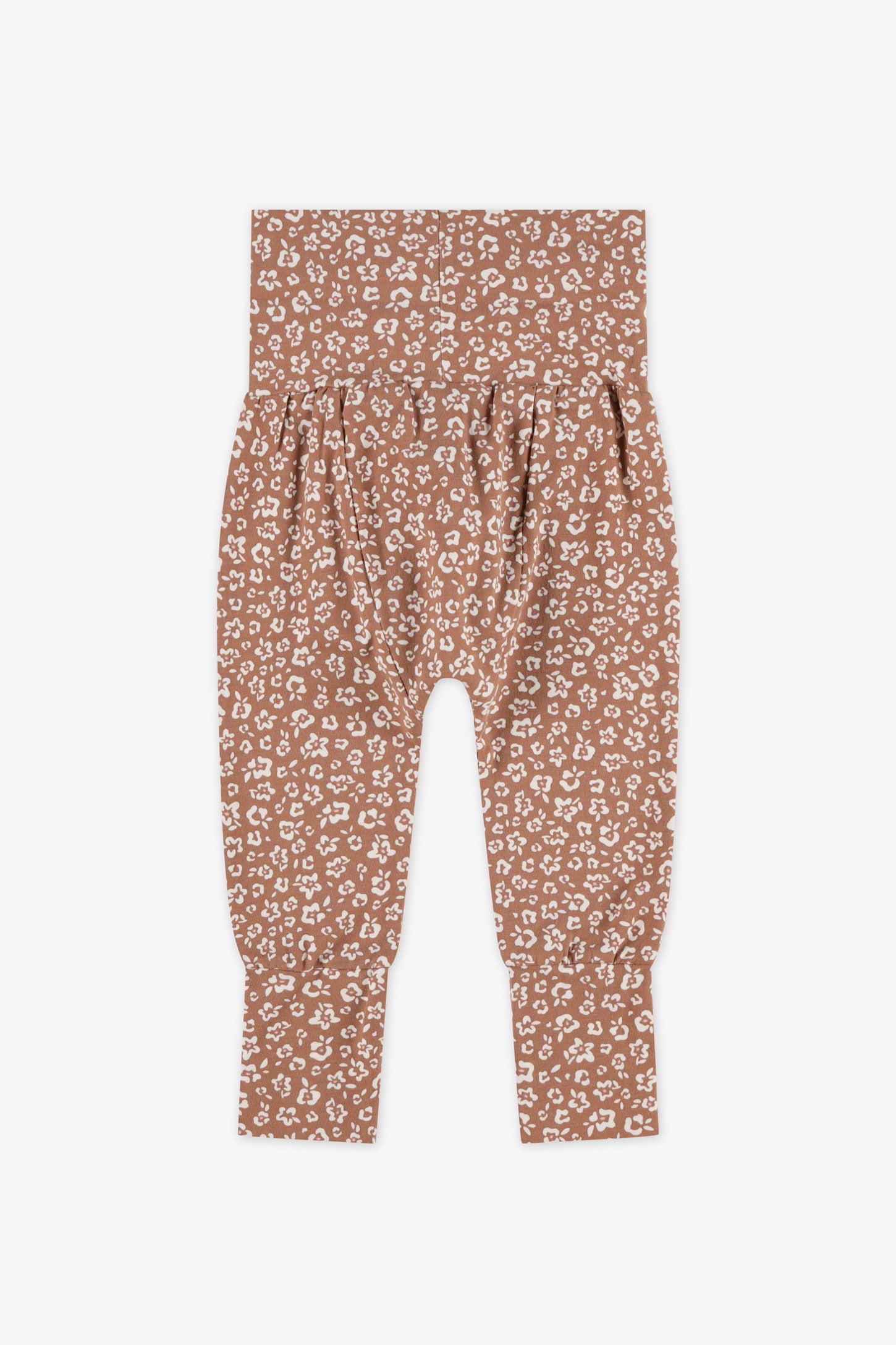 Legging évolutif imprimé en stretch - Bébé fille && BRUN/MULTI