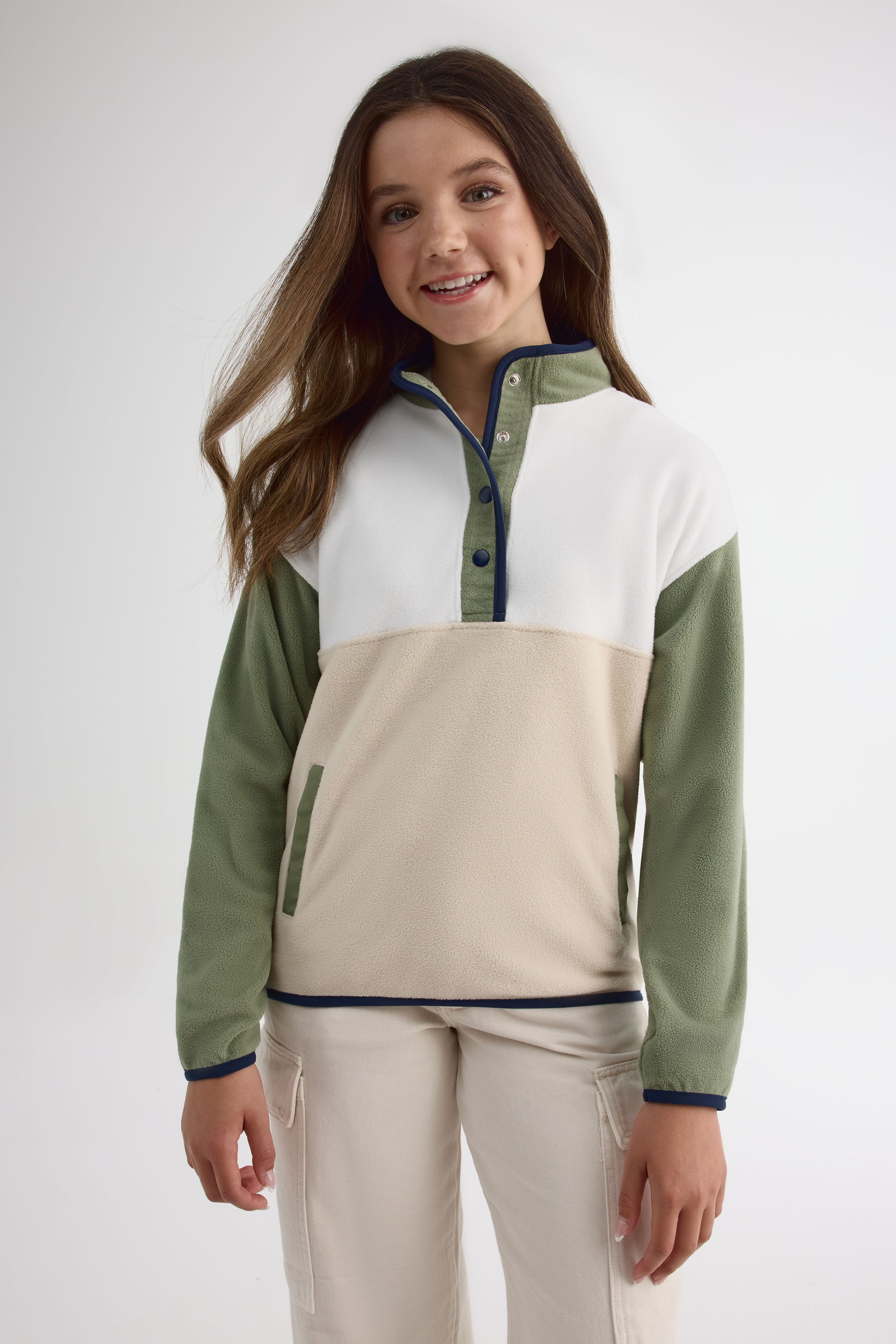 Chandail blocs de couleurs - Ado fille && SARCELLE