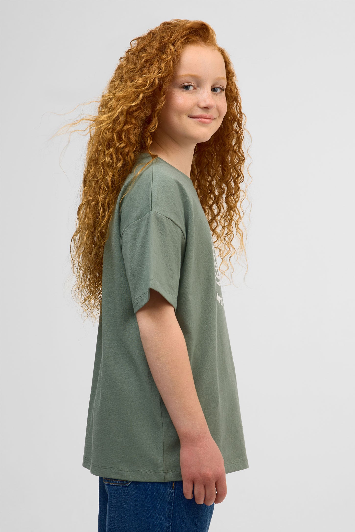 T-shirt graphique uni manches courtes, 2/25$ - Ado fille && SARCELLE