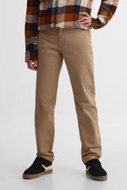 Pantalon coupe ajustée en twill - Ado garçon 2/50$ && TAUPE