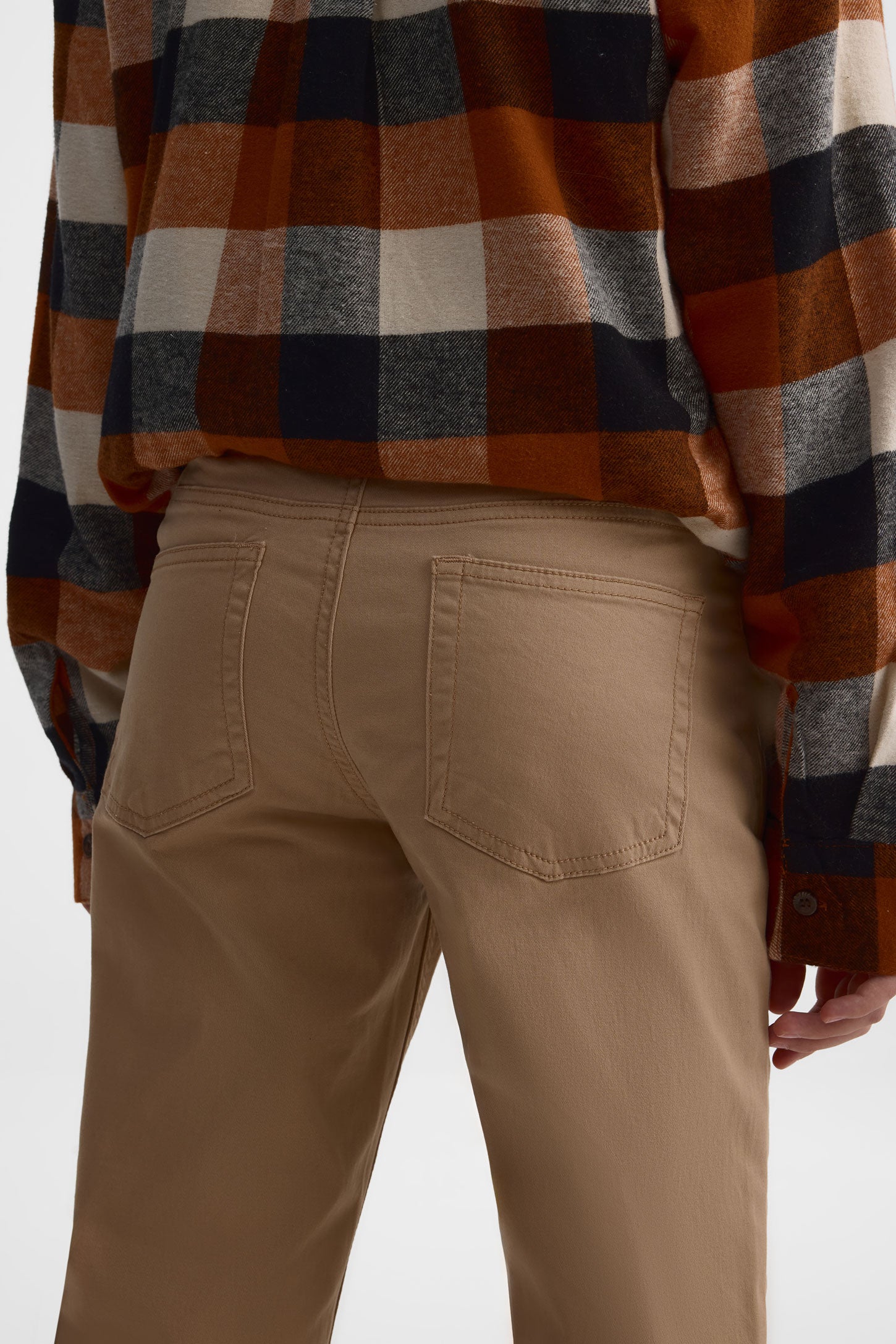 Pantalon coupe ajustée en twill - Ado garçon 2/50$ && TAUPE