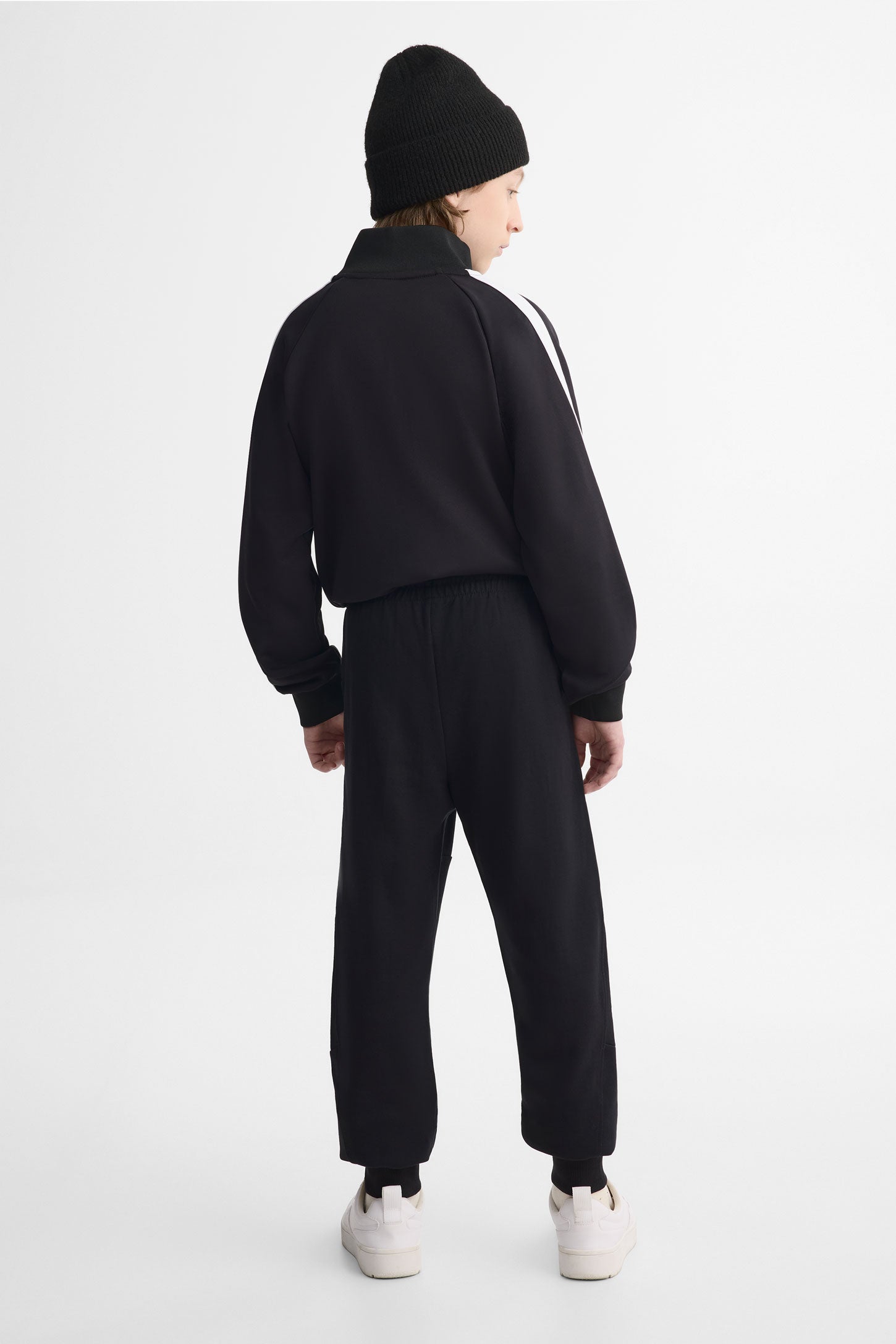 Pantalon jogger ouaté - Ado garçon && NOIR