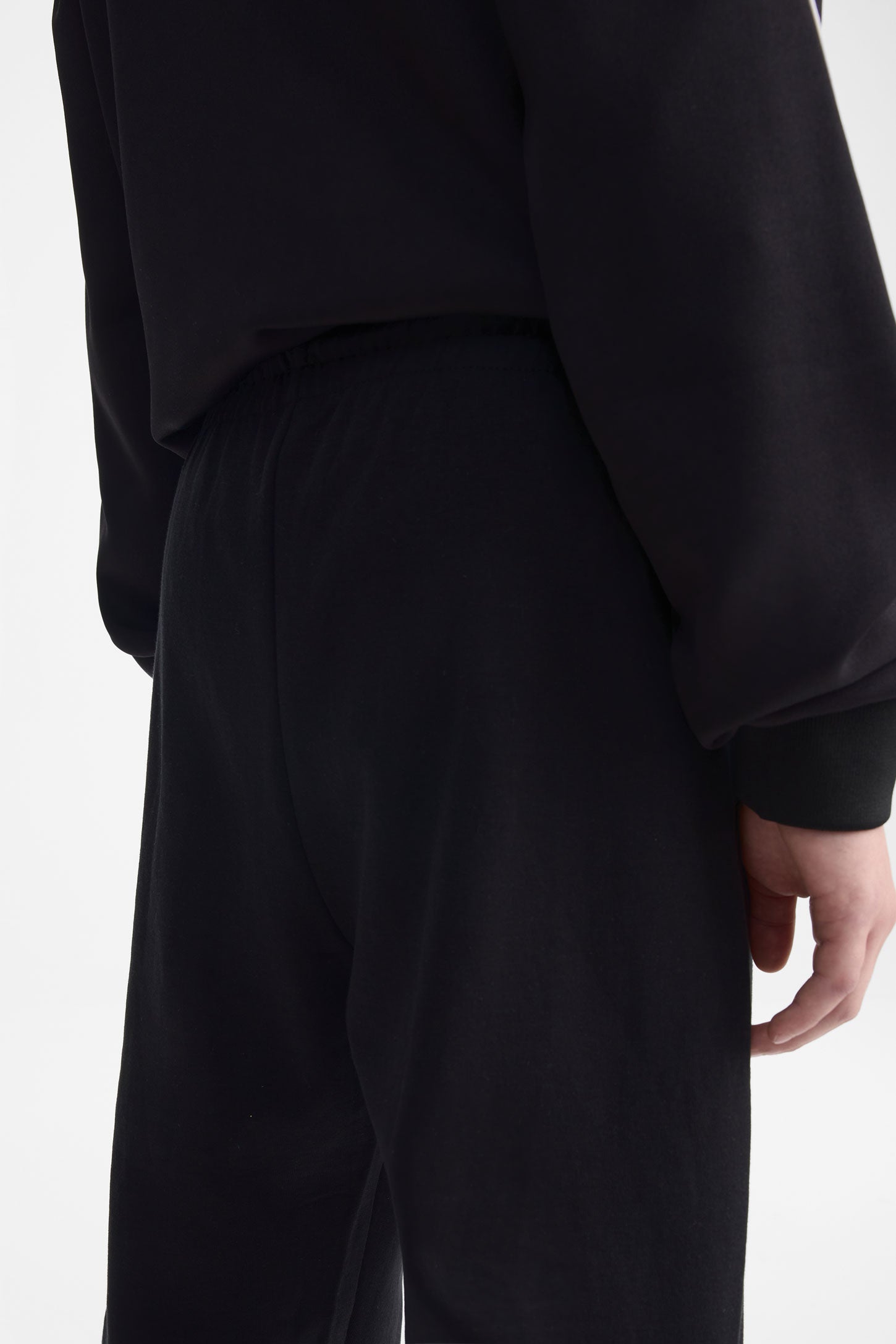 Pantalon jogger ouaté - Ado garçon && NOIR