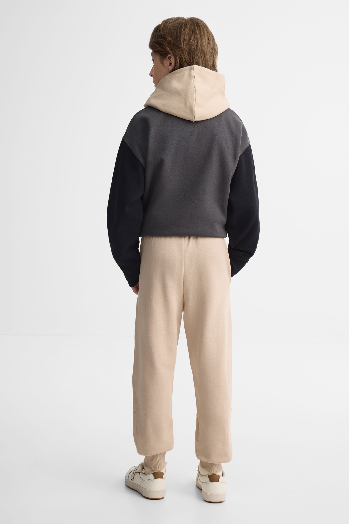 Pantalon jogger ouaté - Ado garçon && BEIGE
