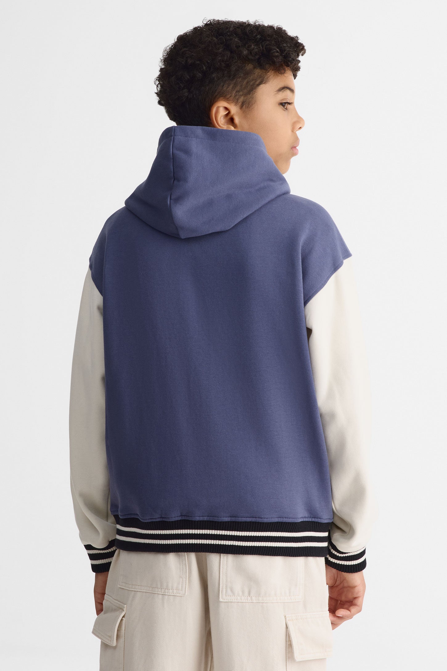Veste bomber à capuchon – Ado garçon && MARIN
