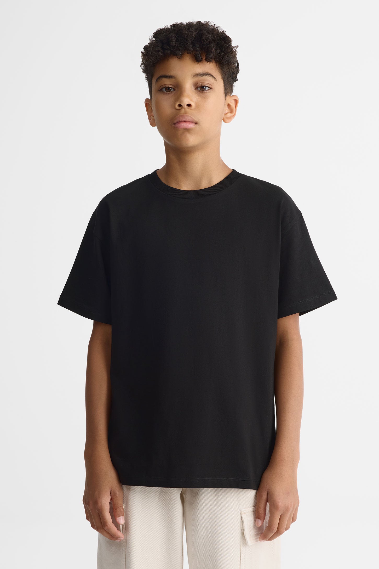 T-shirt - Ado garçon && NOIR