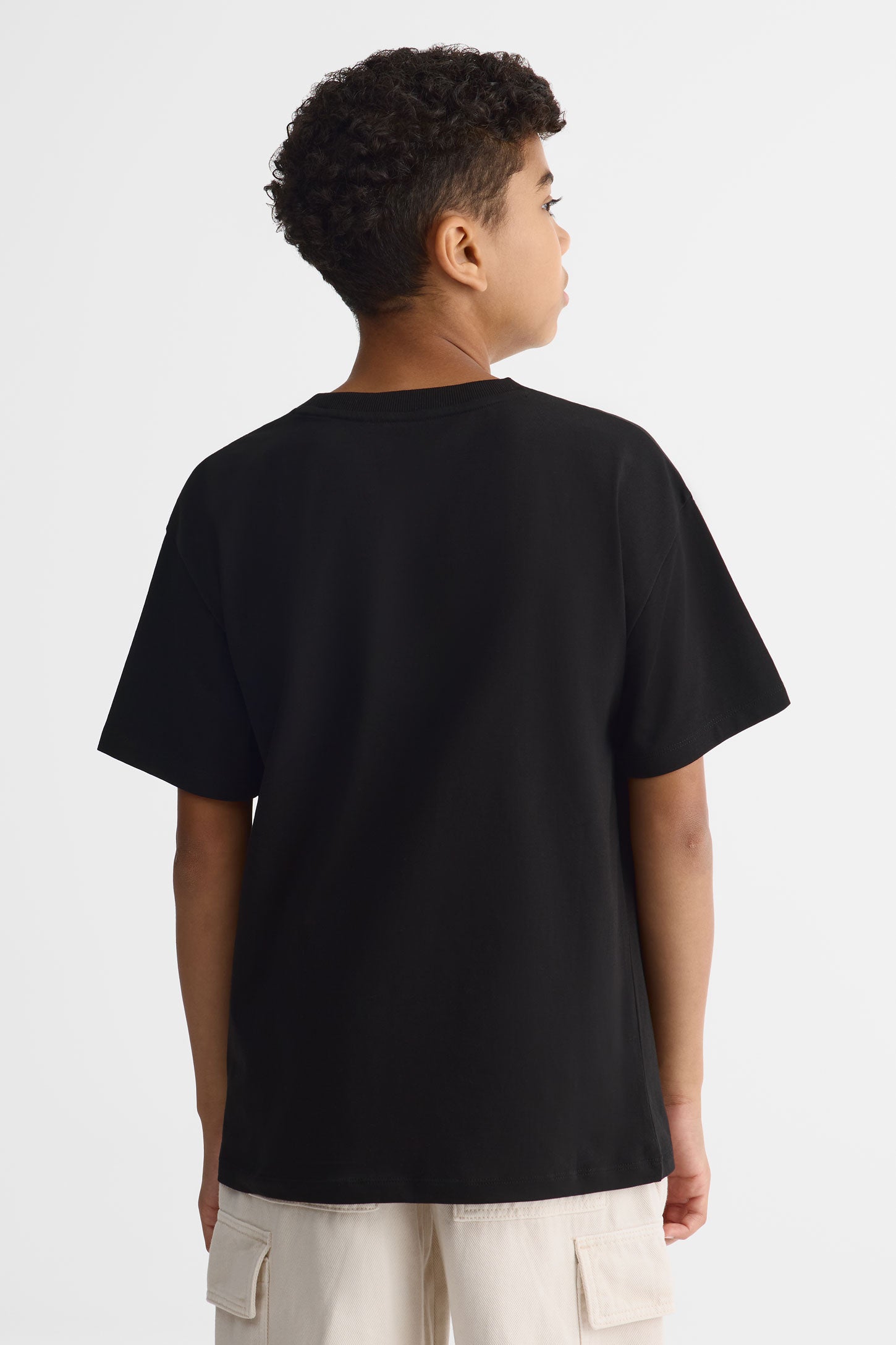 T-shirt - Ado garçon && NOIR