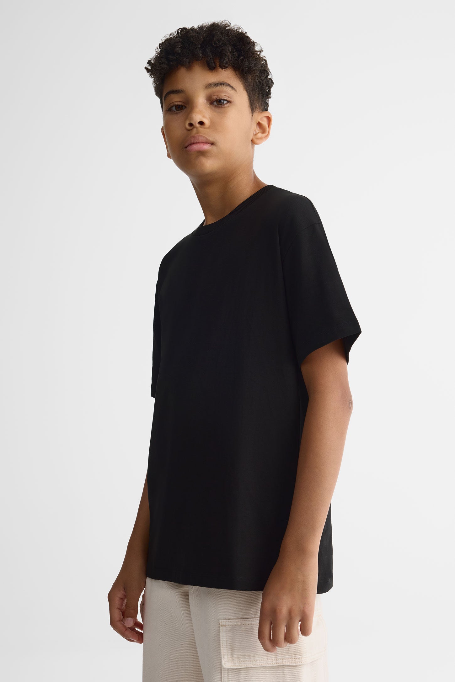 T-shirt - Ado garçon && NOIR