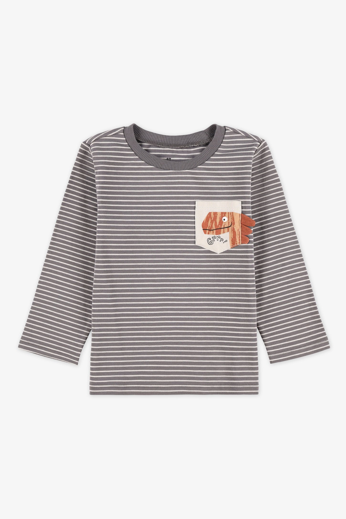 Chandail en jersey extensible - Bébé garçon && GRIS MULTI