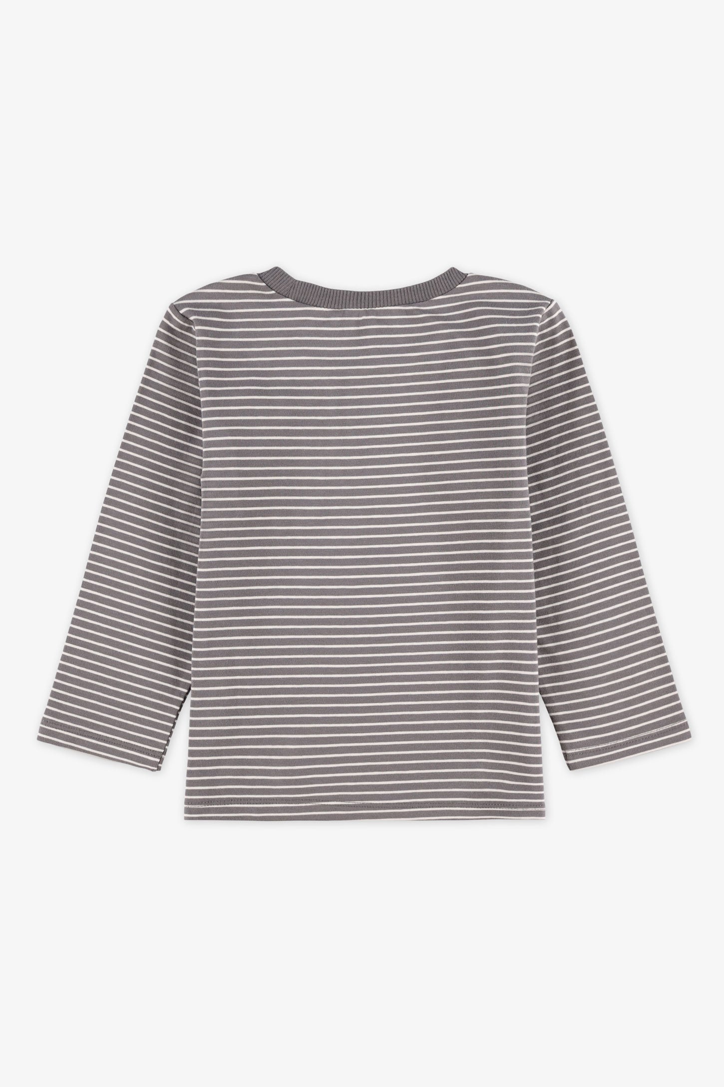 Chandail en jersey extensible - Bébé garçon && GRIS MULTI