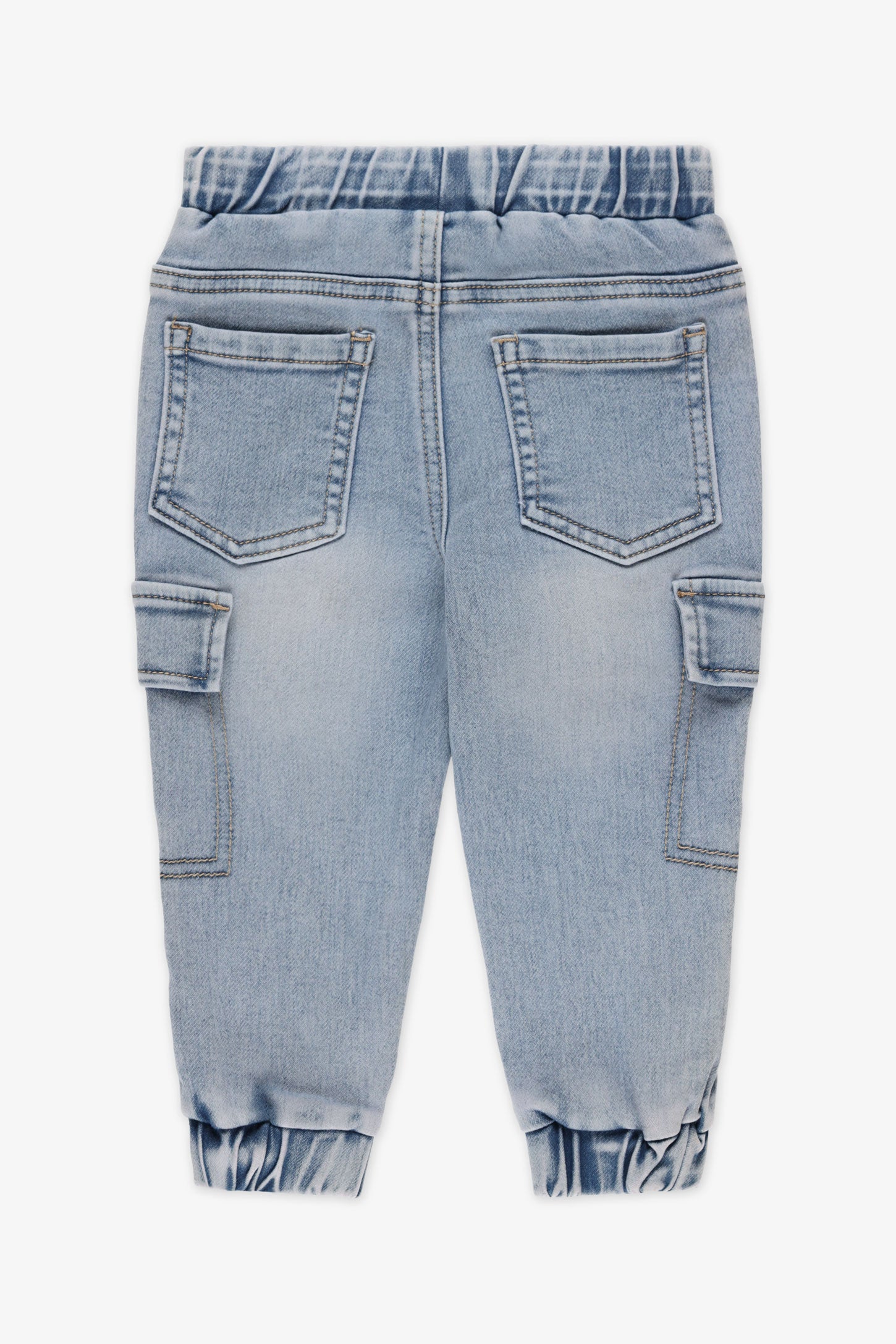 Pantalon denim évolutif - Bébé garçon && DENIM PALE