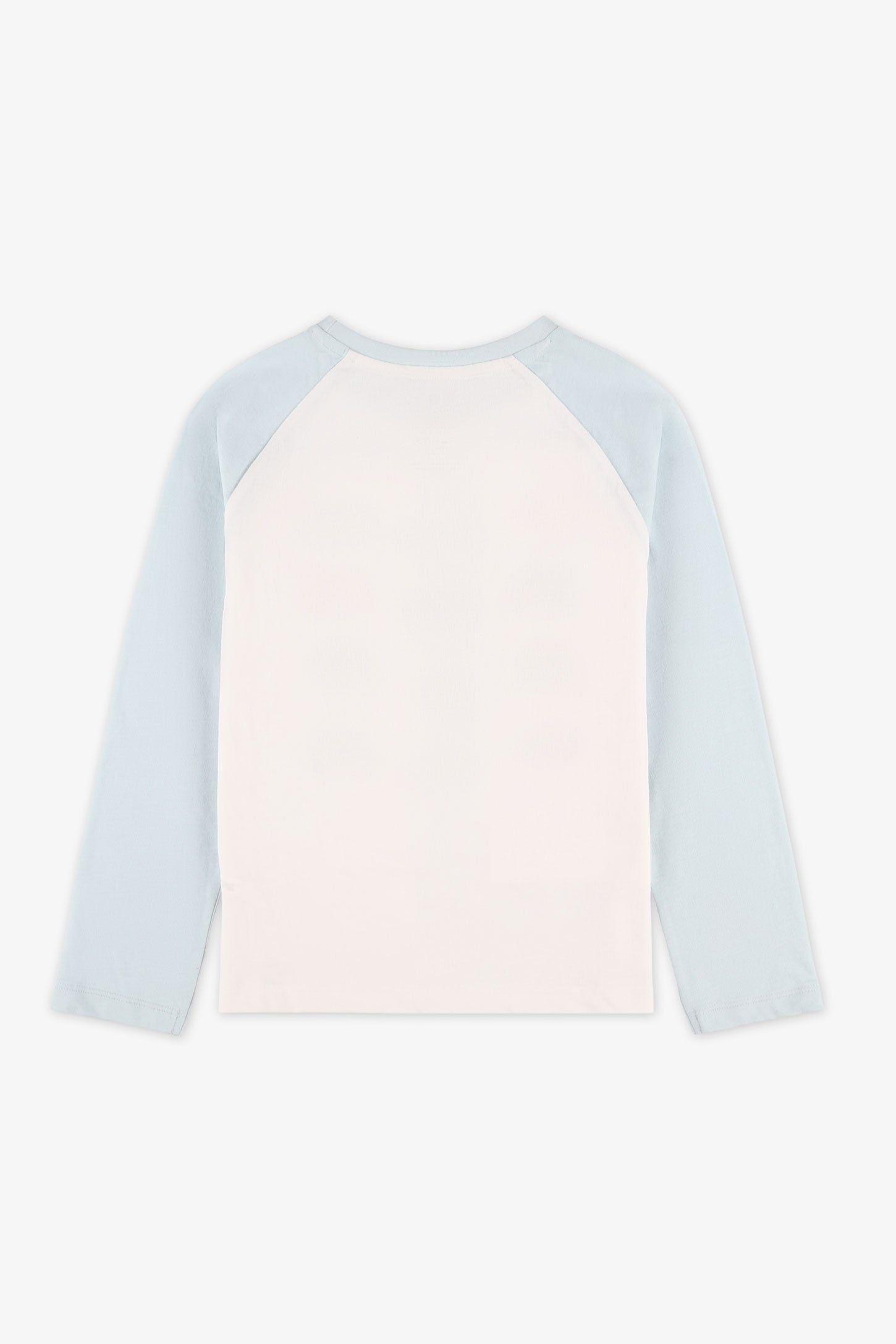 Chandail uni avec imprimé 2/20$ - Enfant garçon && BLANC