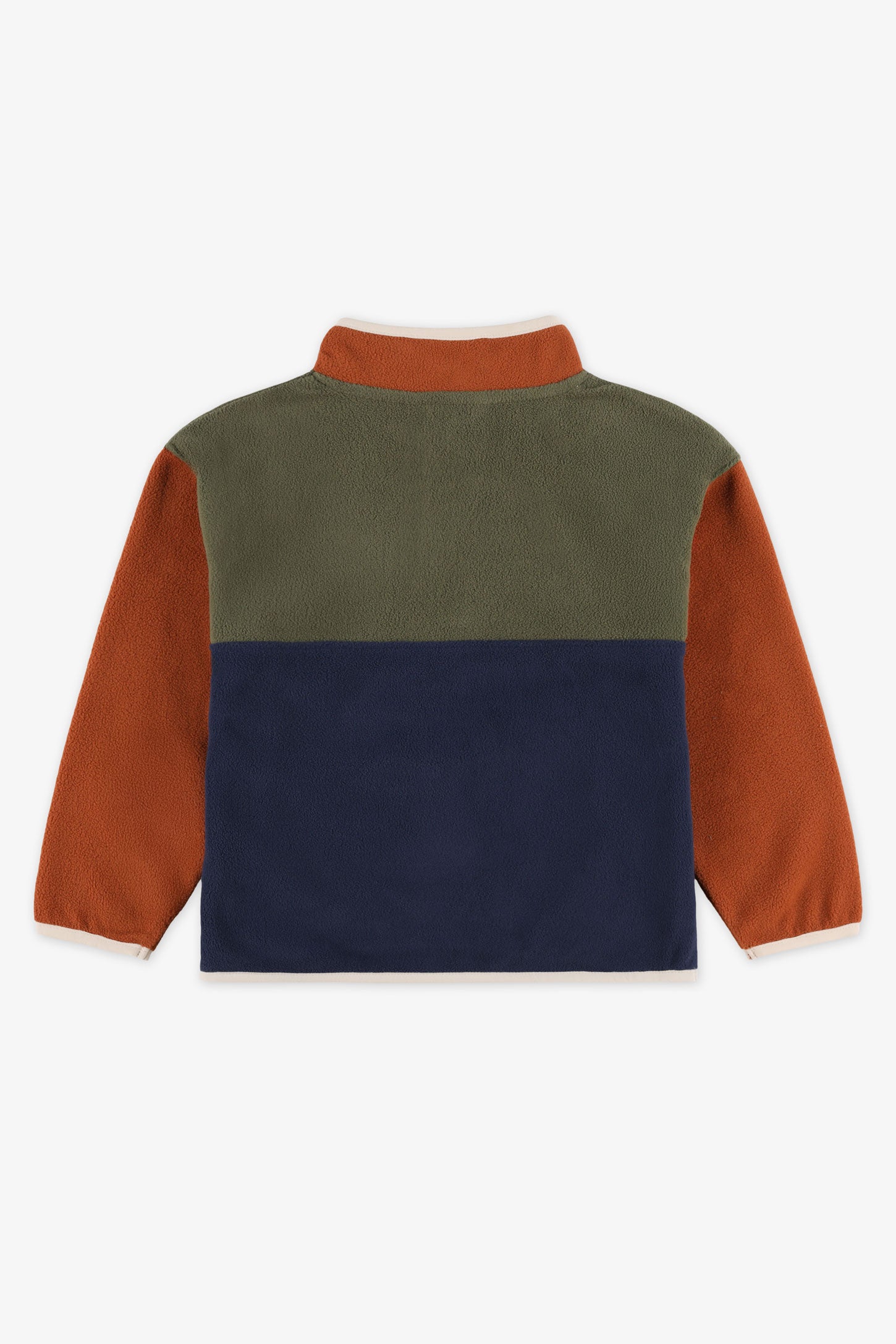 Chandail col montant micropolaire - Enfant garçon && CHAMEAU