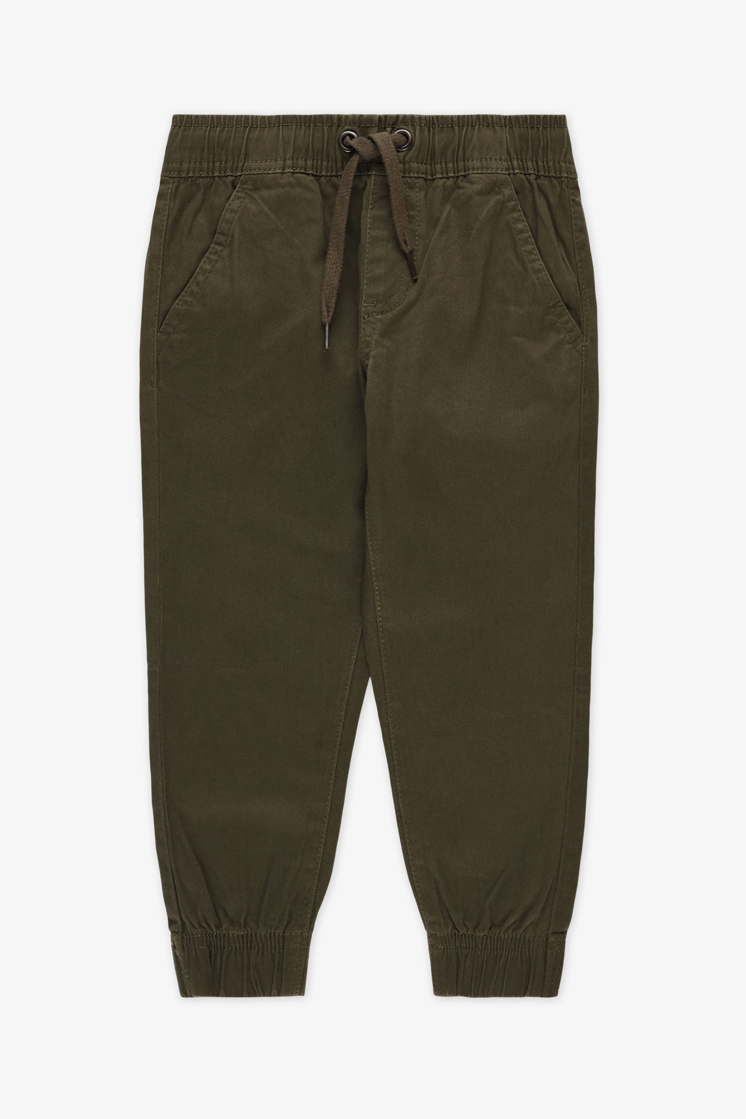 Pantalon jogger, 2/40$ - Enfant garçon && VERT FONCE