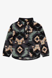 Chandail polar - Enfant garçon && CHARBON/MULTI