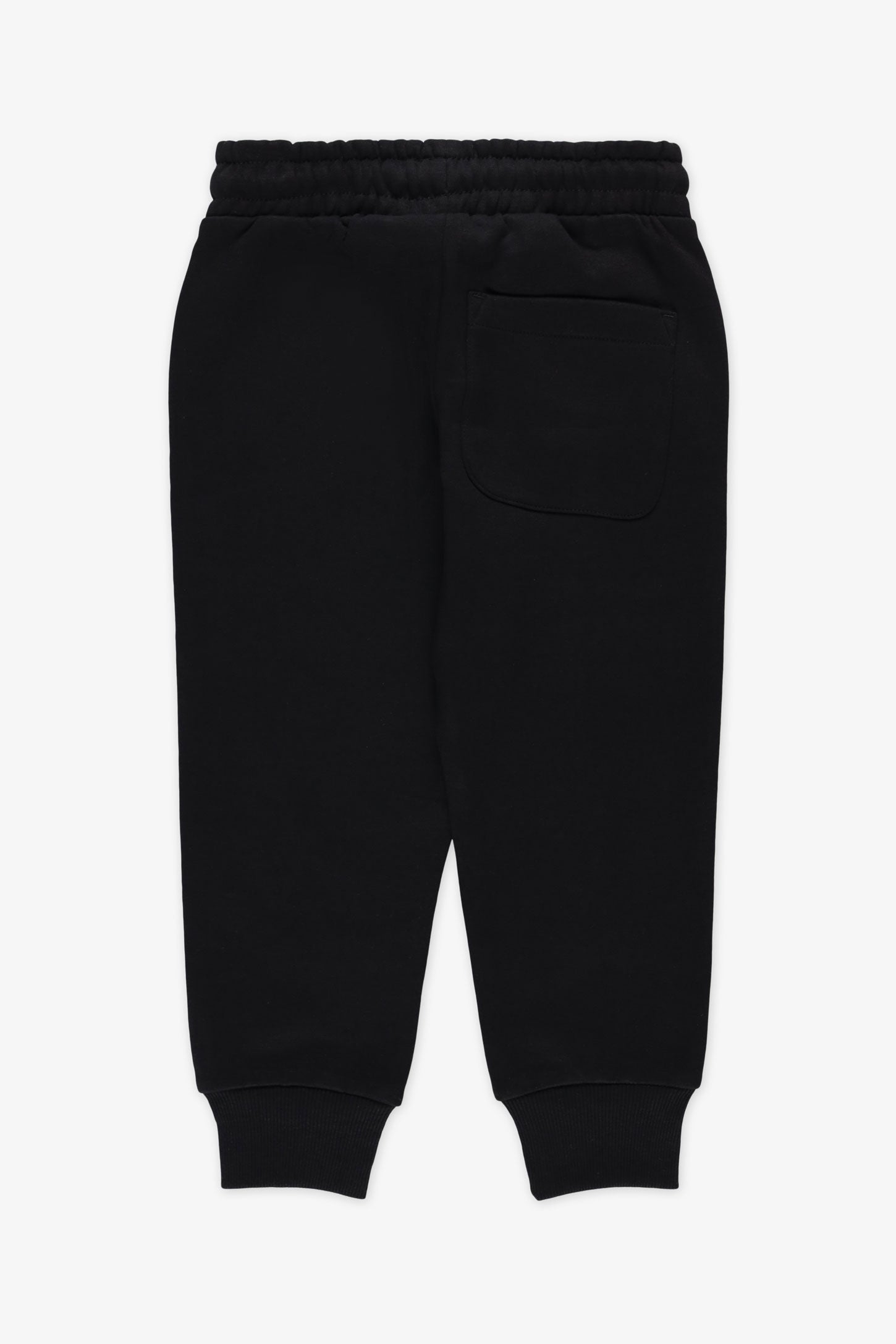 Pantalon jogger ouaté - Enfant garçon && NOIR