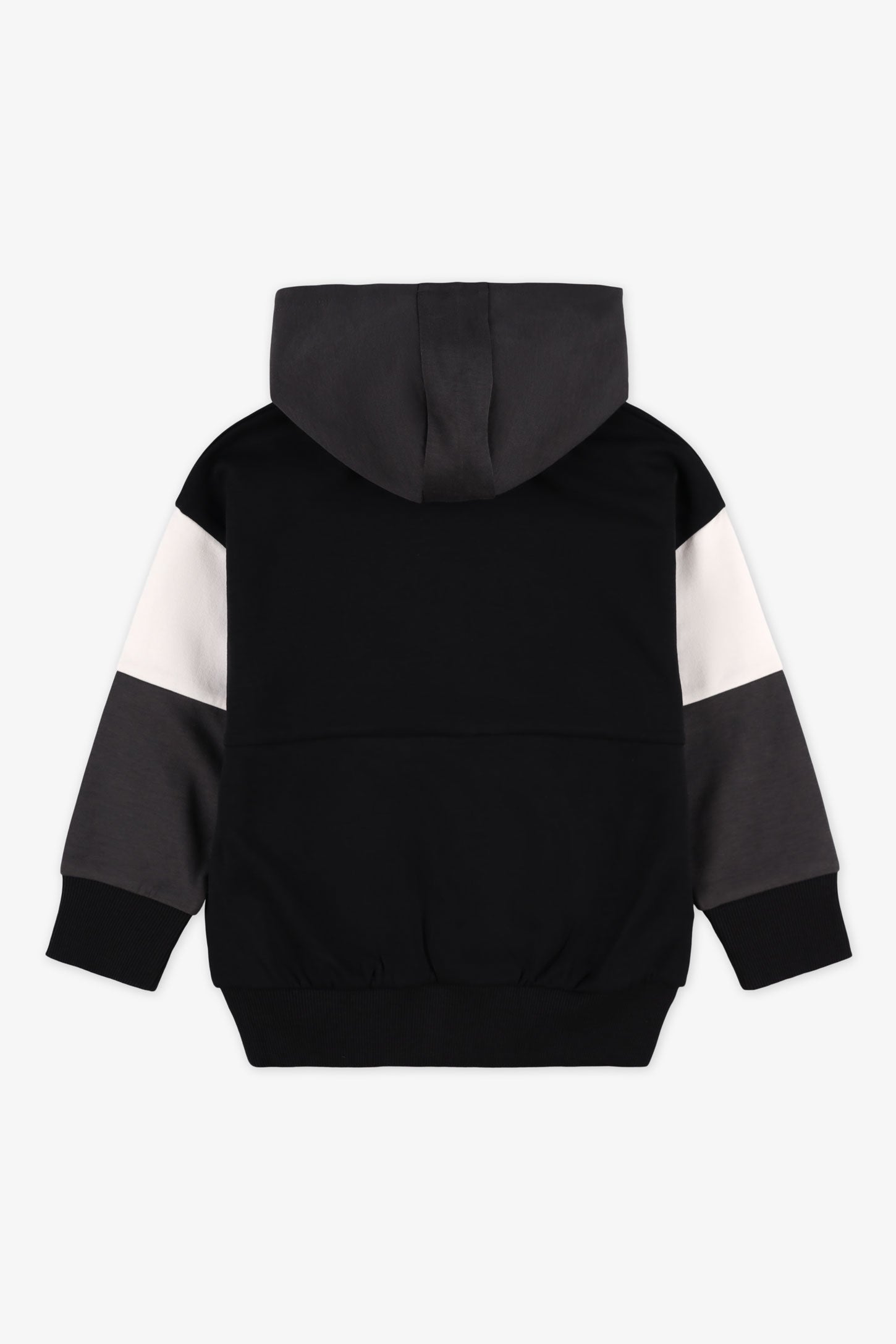 Chandail ouaté color block - Enfant garçon && NOIR