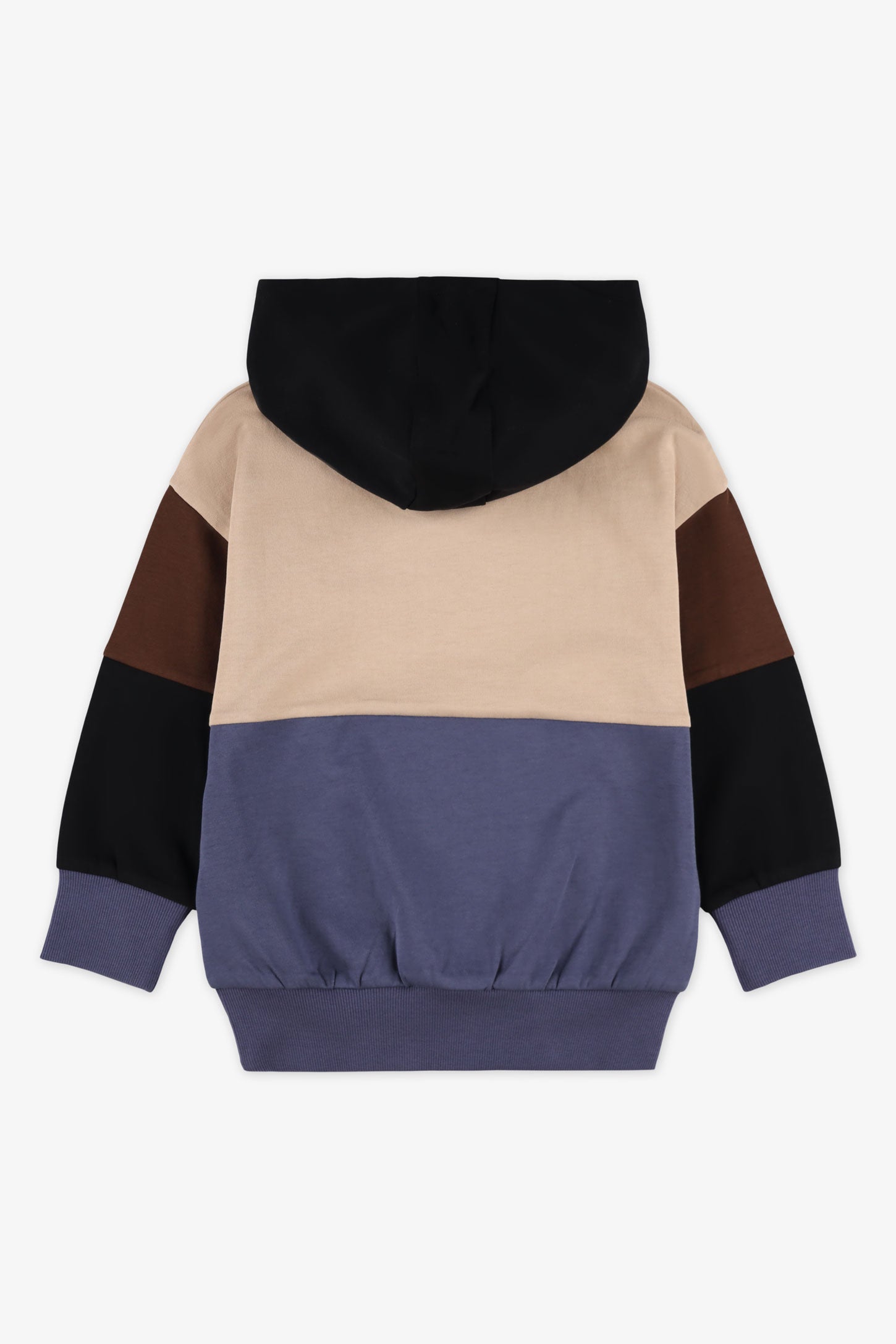 Chandail ouaté color block - Enfant garçon && MARIN