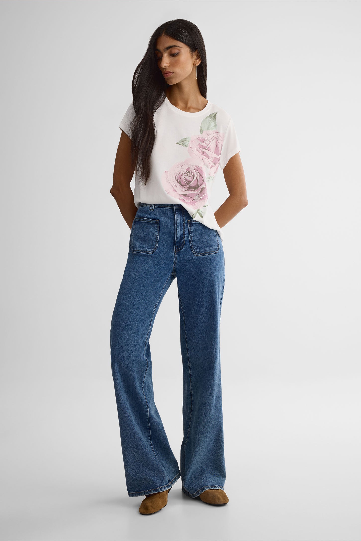 Chandail graphique – Femme && BLANC