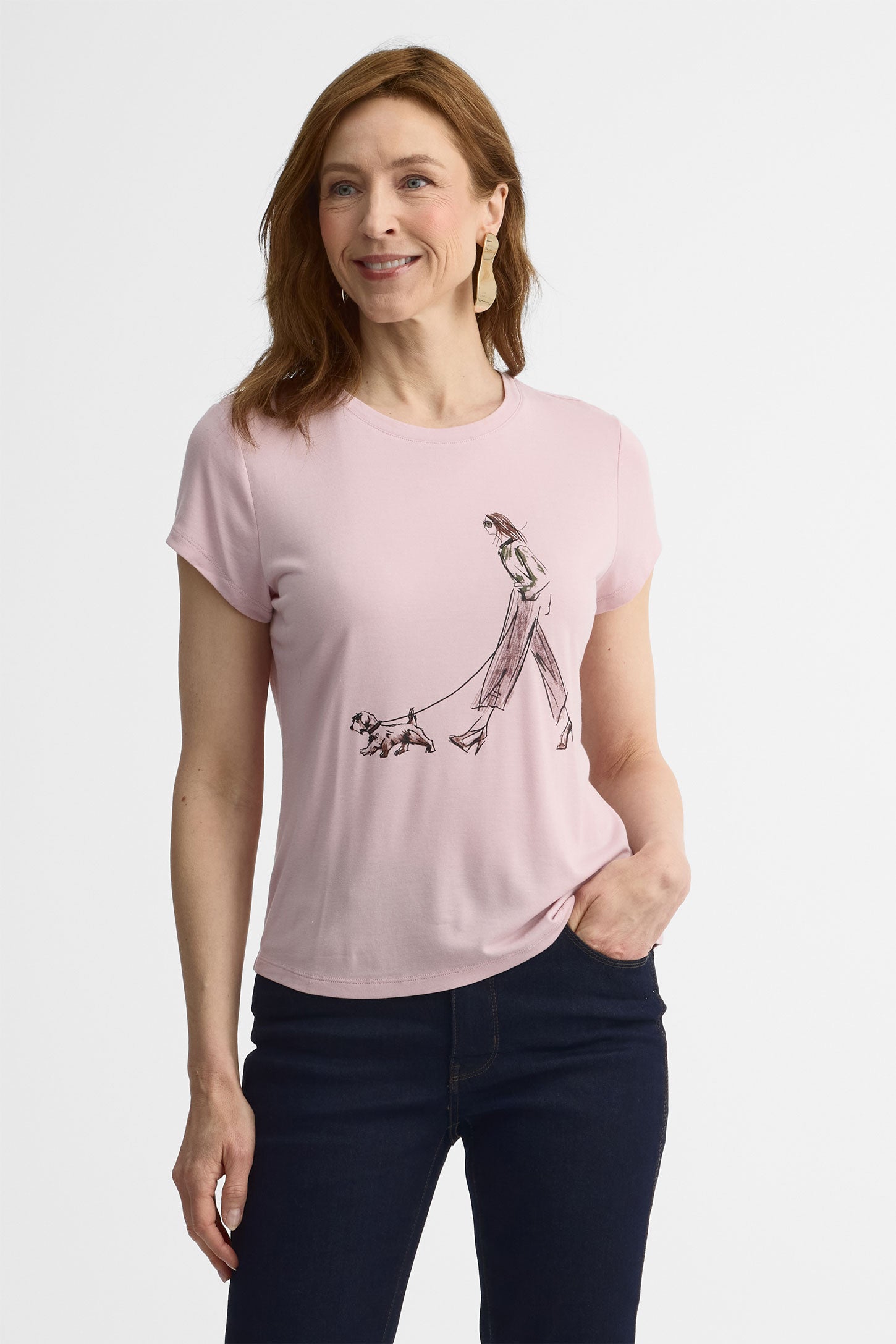 Chandail graphique – Femme && ROSE