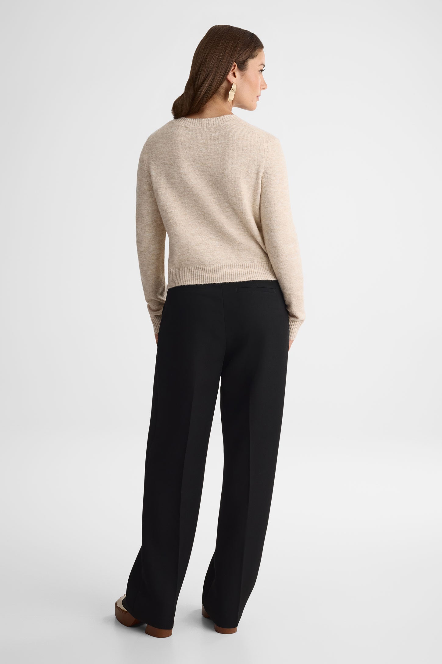 Veste tricot – Femme && OATMEAL