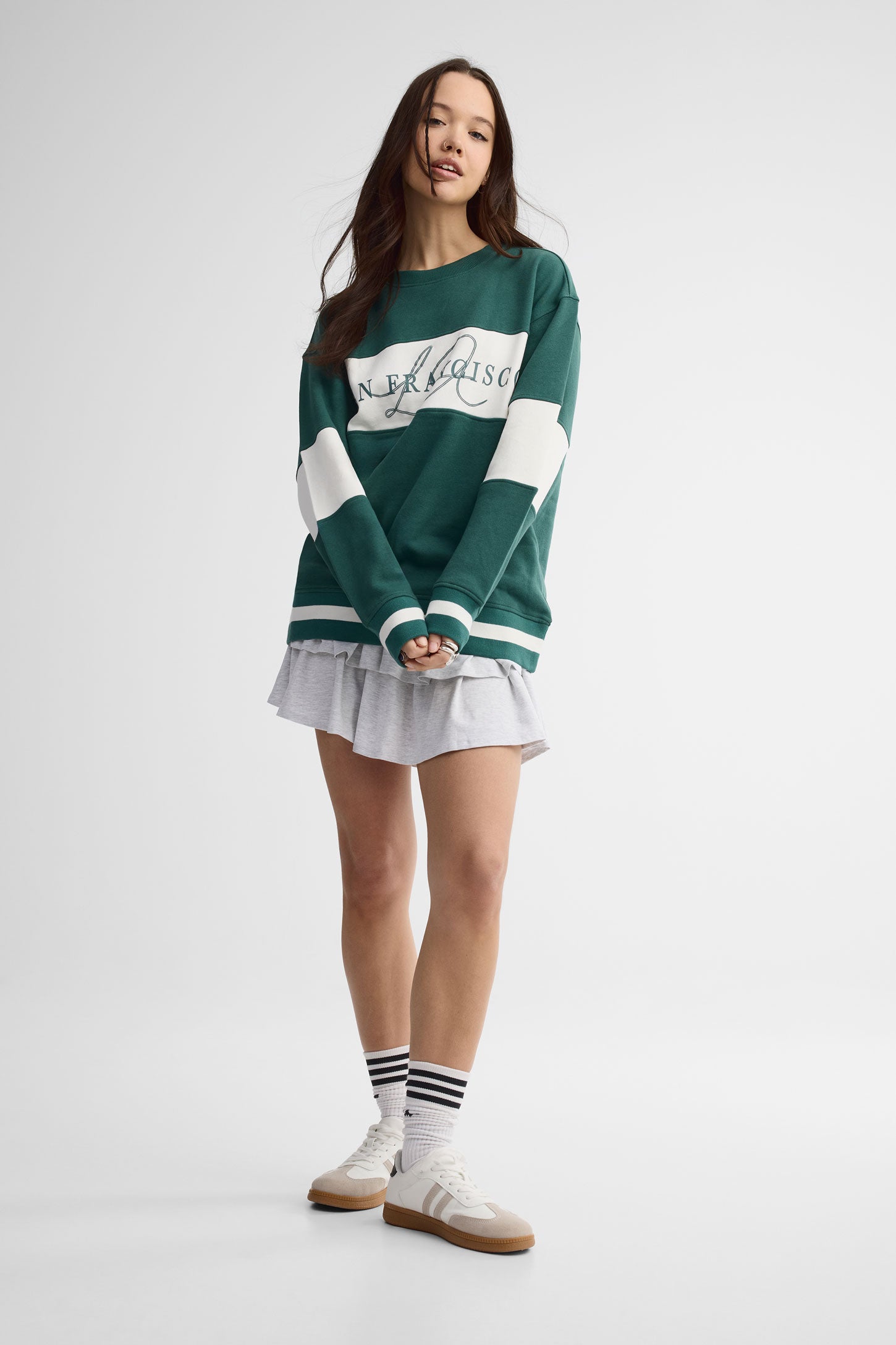 Robe col bateau à manches cap - Femme && GRIS MIXTE