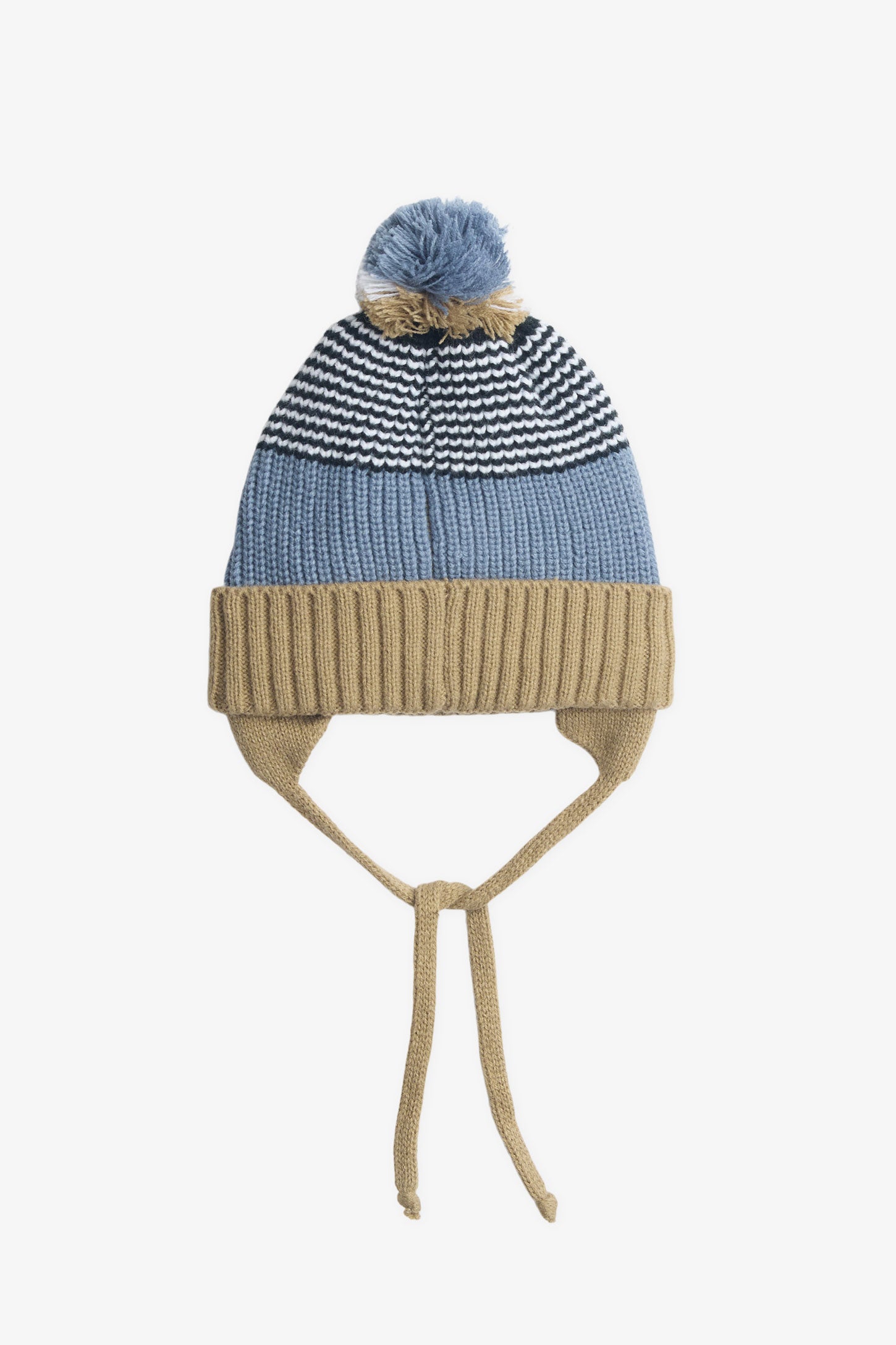 Tuque doublée en polar avec oreilles - Bébé garçon && GRIS