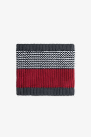 Cache-cou doublé en polar - Bébé garçon && ROUGE