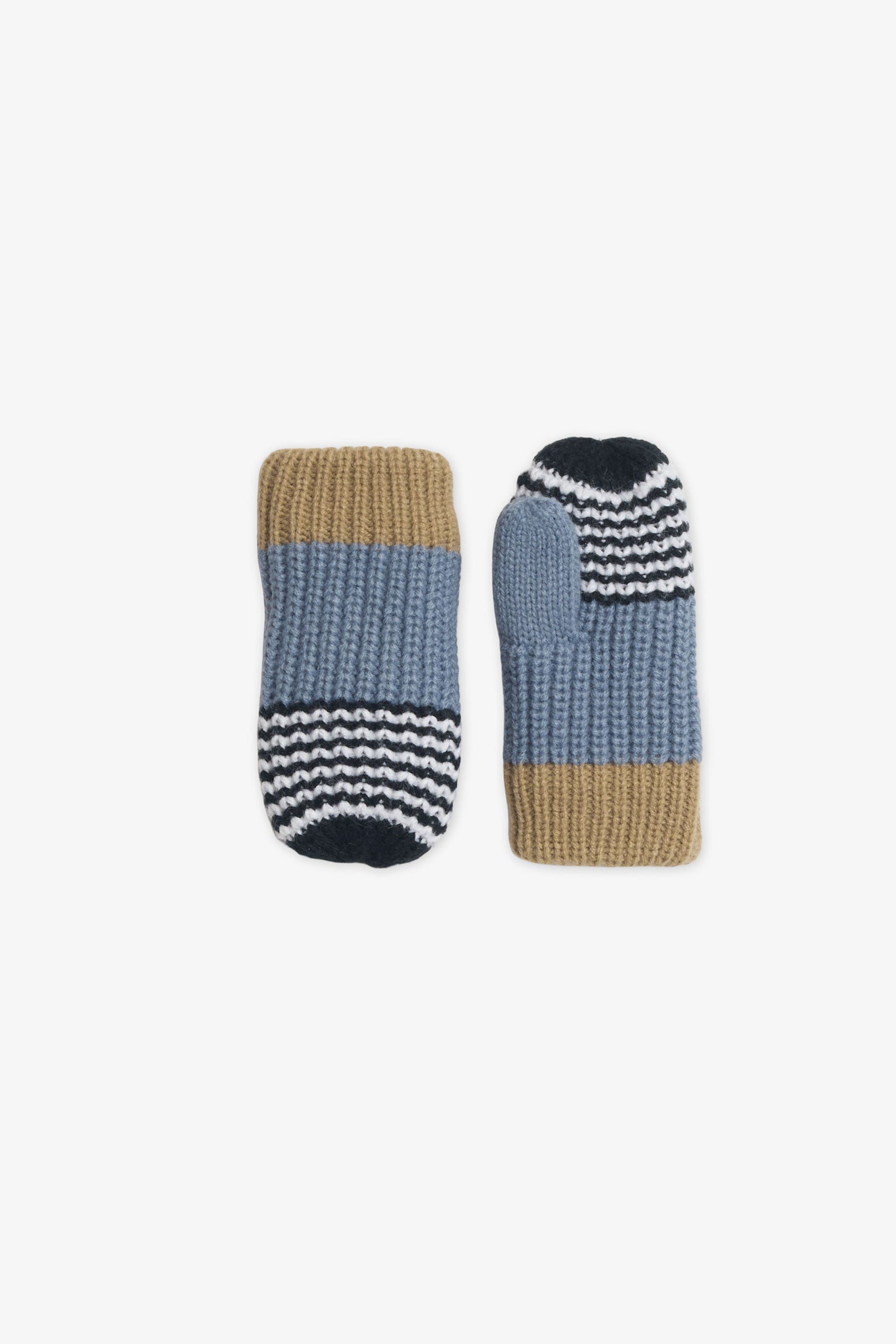 Mitaine double en polar avec pouces - Bébé garçon && ROUGE