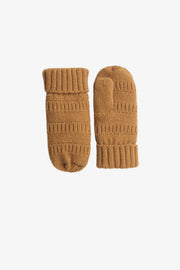 Mitaine en tricot double polar - Enfant garçon && BRUN