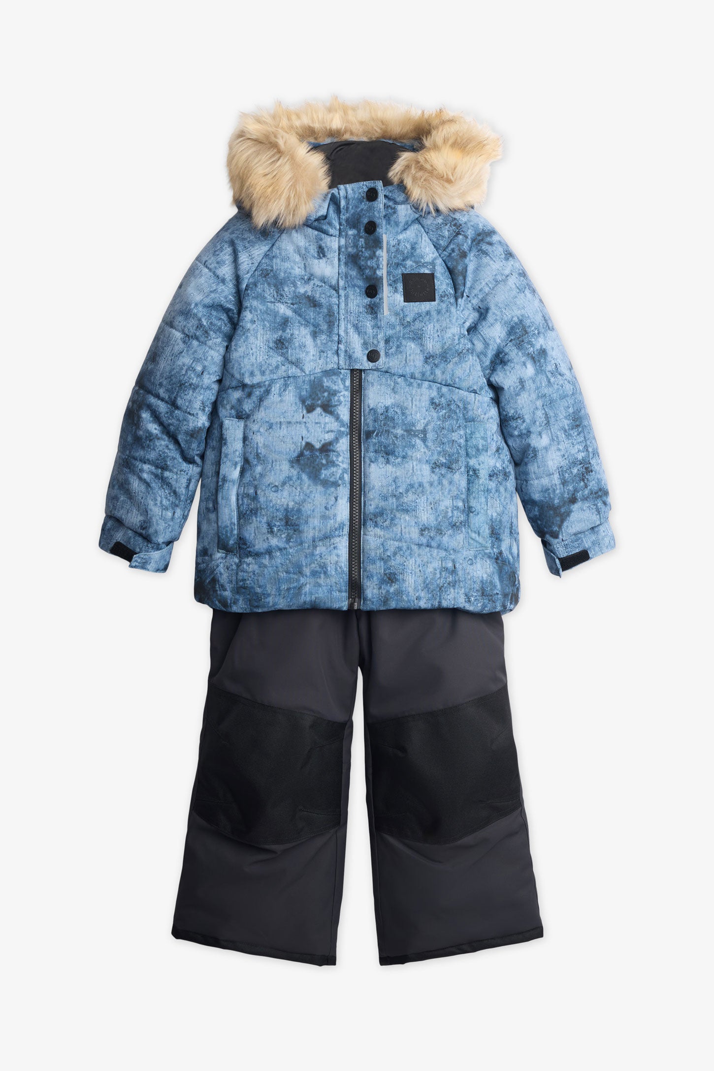 Ensemble de neige isolé - Enfant garçon && BLEU MULTI