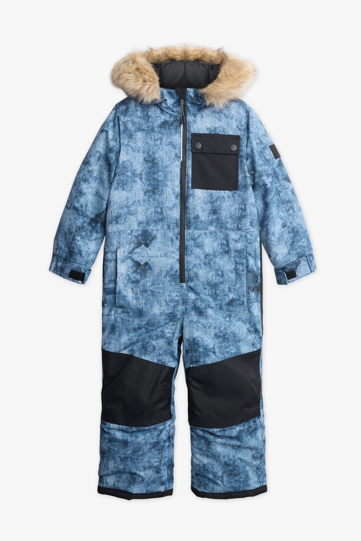 Ensemble de neige isolé - Enfant garçon && BLEU MULTI