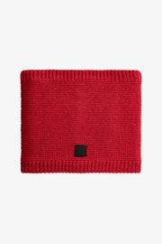 Cache-cou en tricot doublé polar - Enfant garçon && ROUGE