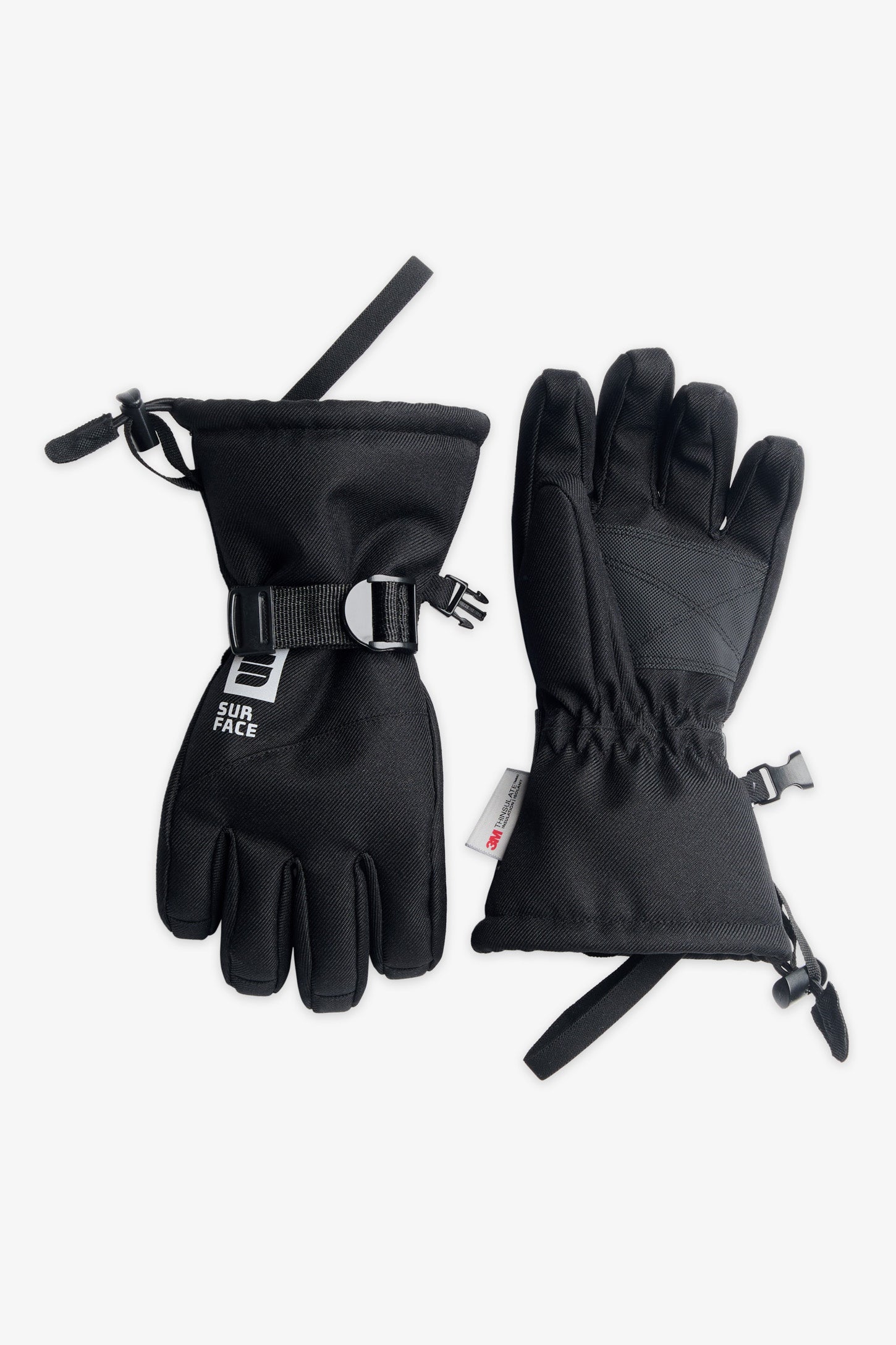 Gants de neige isolés - Enfant garçon && NOIR