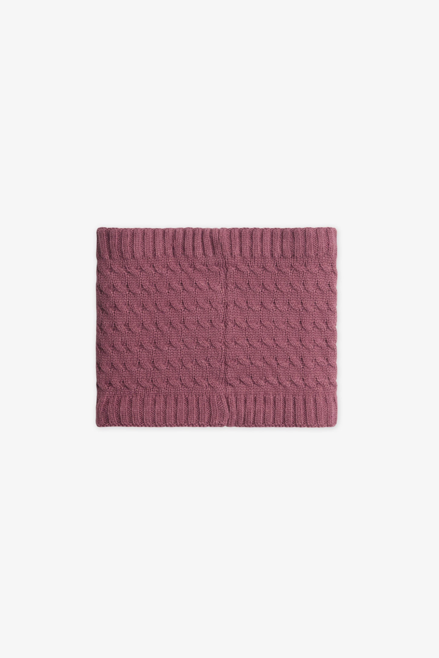 Tube en tricot doublé micro polar - Bébé fille && ROUGE VIN