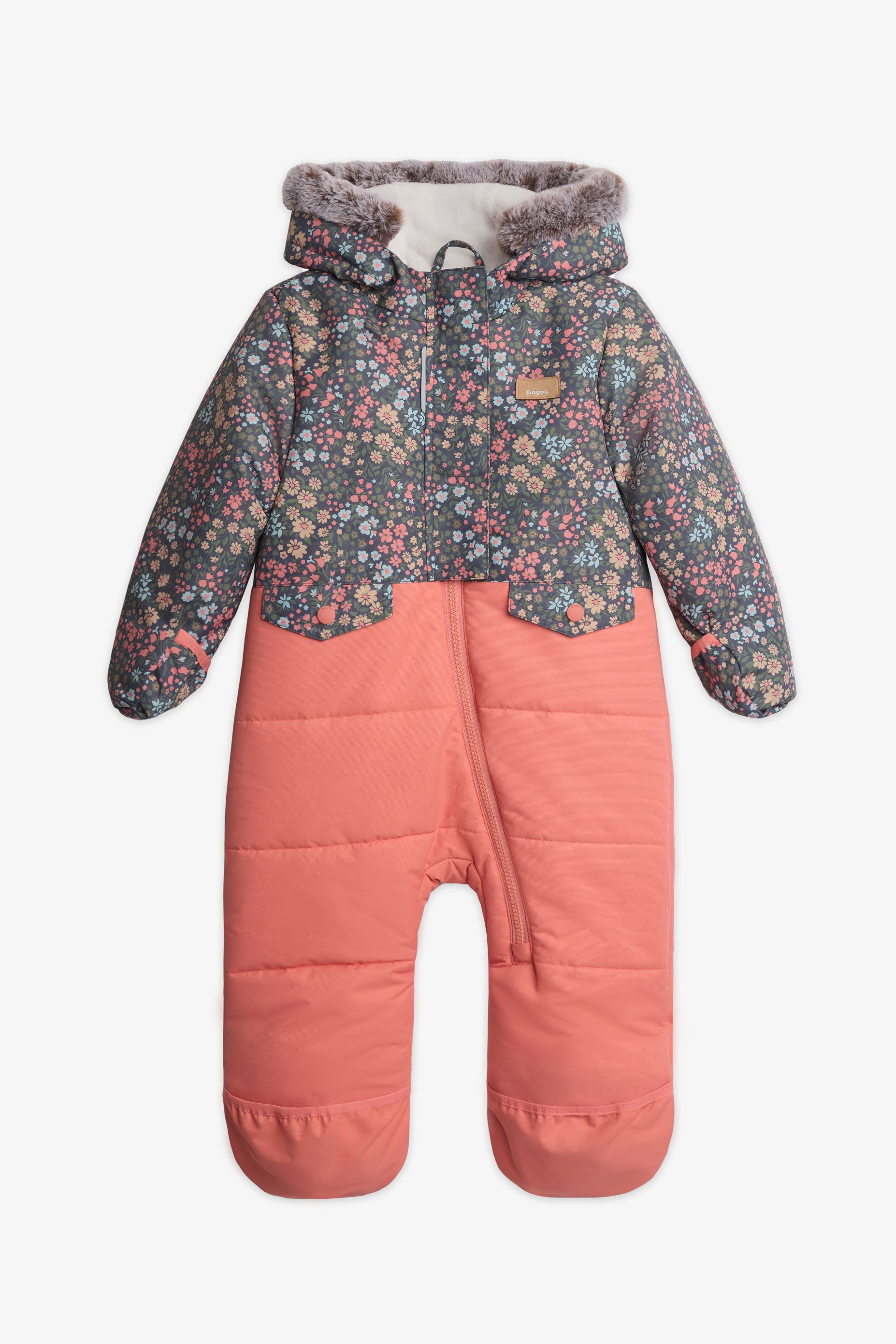 Habit de neige 1 pièce - Bébé fille && CHARBON/MULTI