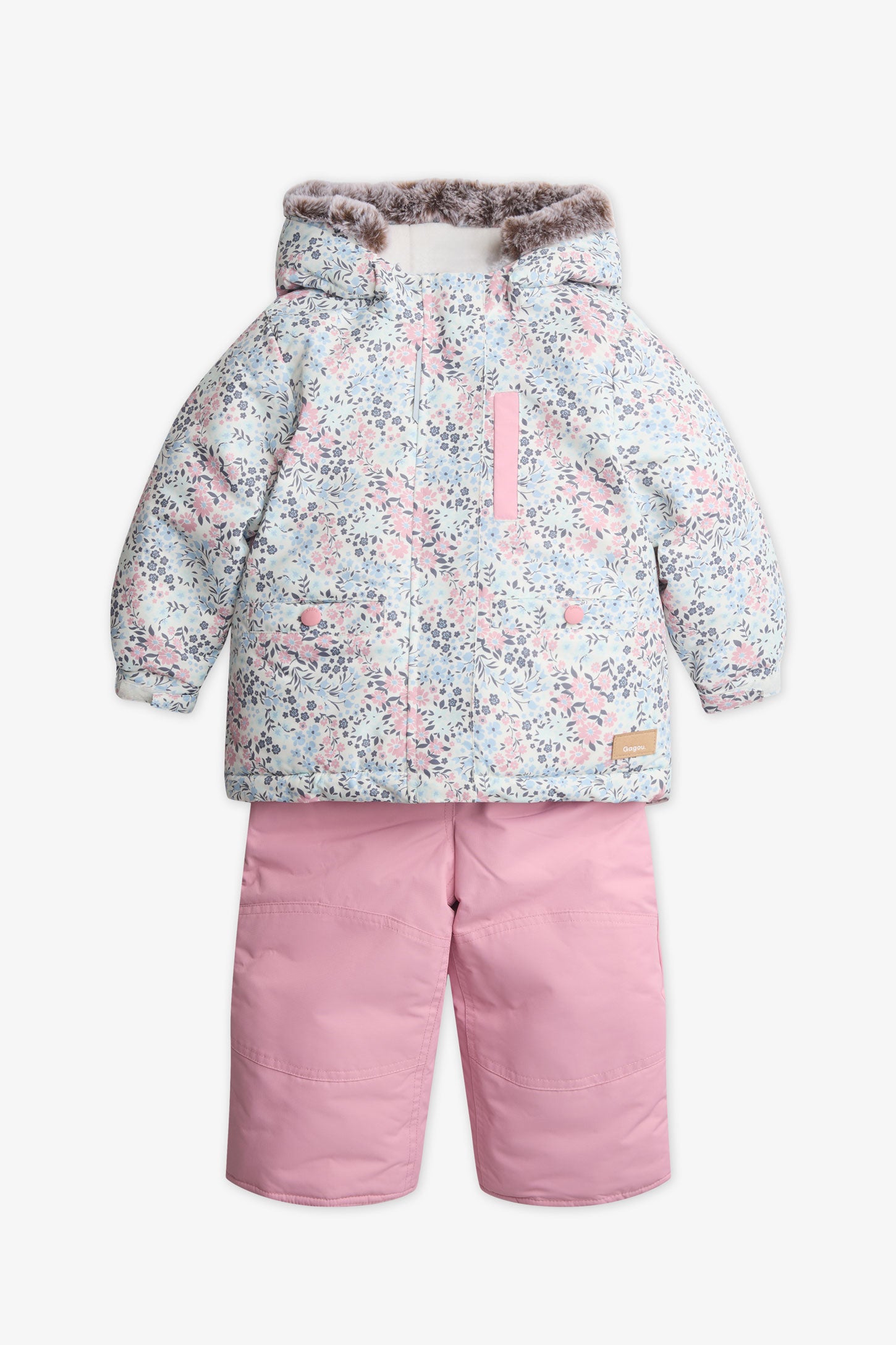 Habit de neige 2 pièces - Bébé fille && BEIGE/MULTI