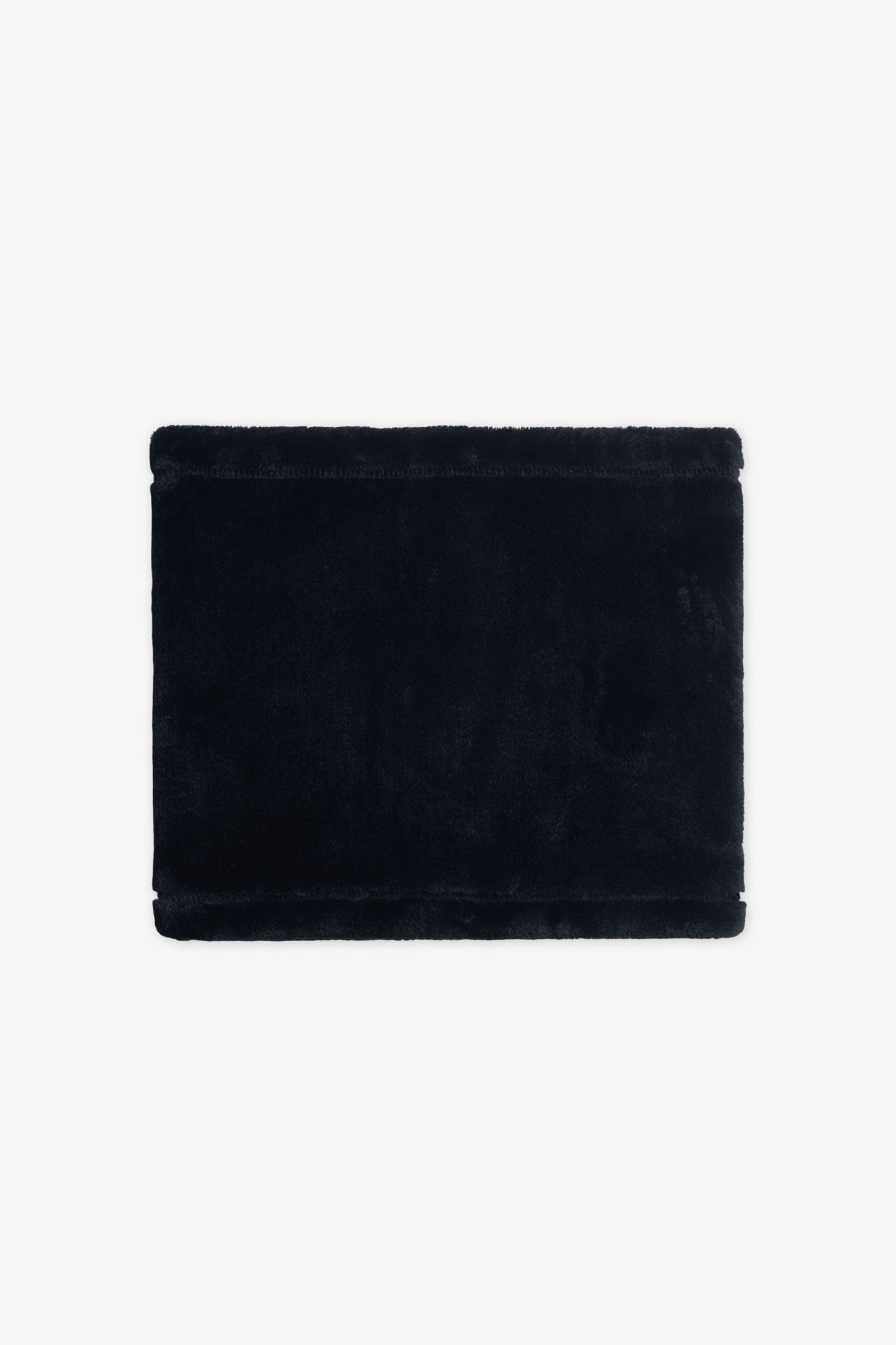 Cache-cou en plush - Enfant fille && NOIR