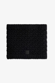 Tube en tricot doublé micropolaire - Enfant fille && NOIR