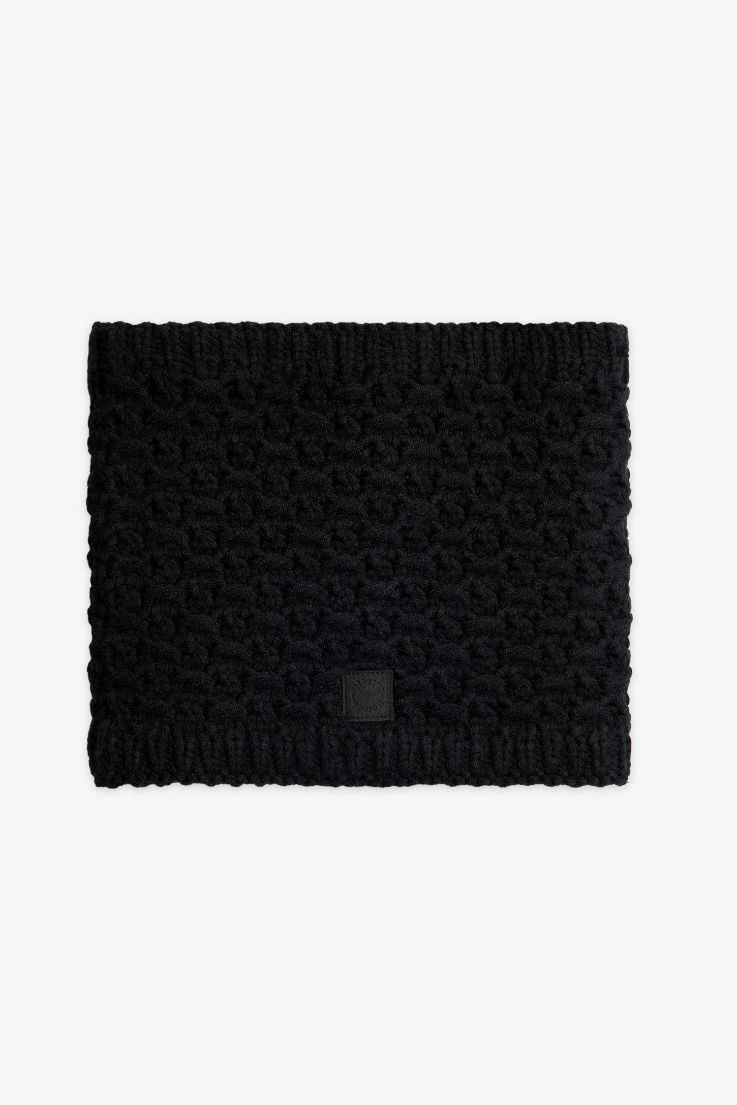 Tube en tricot doublé micropolaire - Enfant fille && NOIR