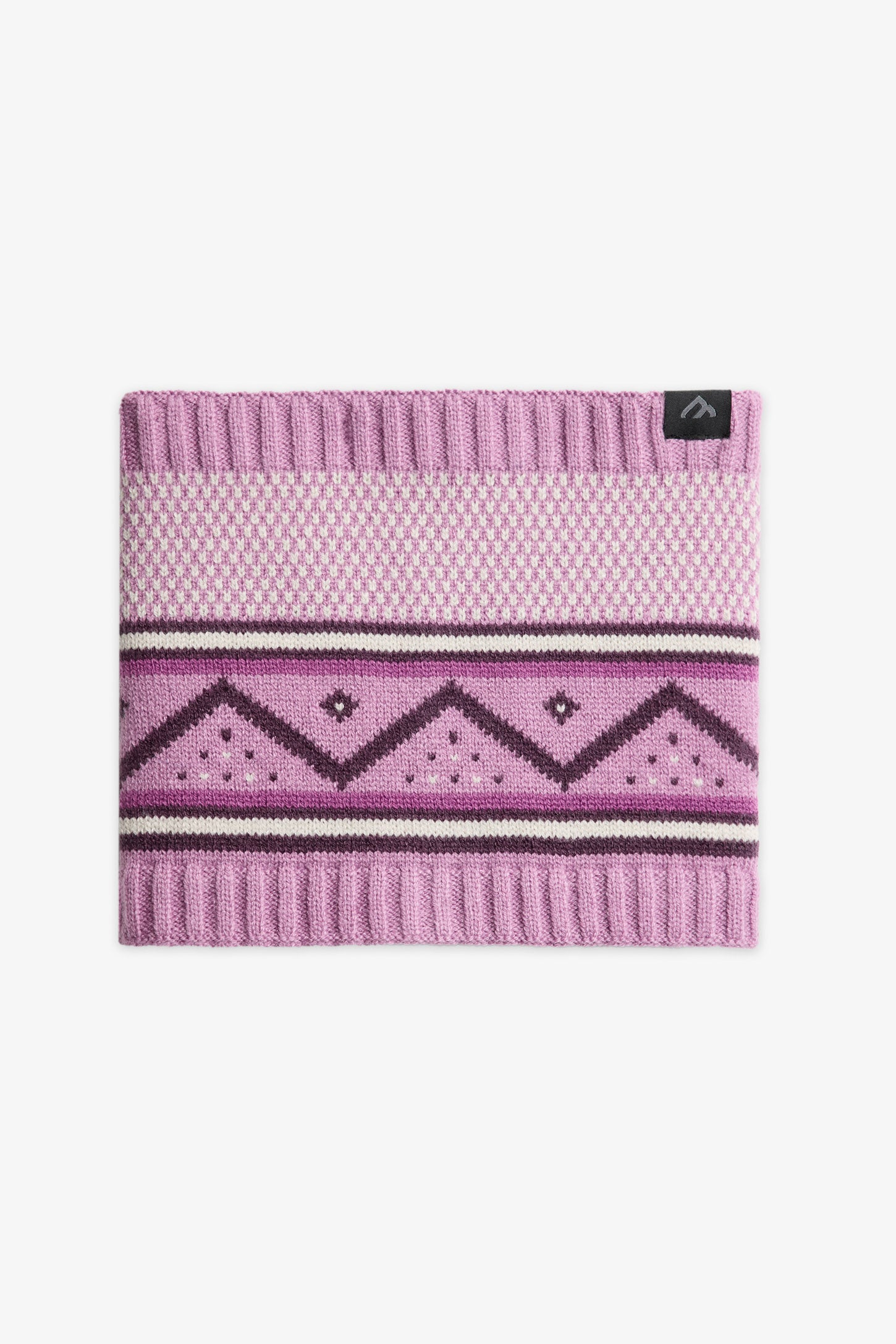 Tube en tricot jacquard - Enfant fille && MAUVE/MULTI