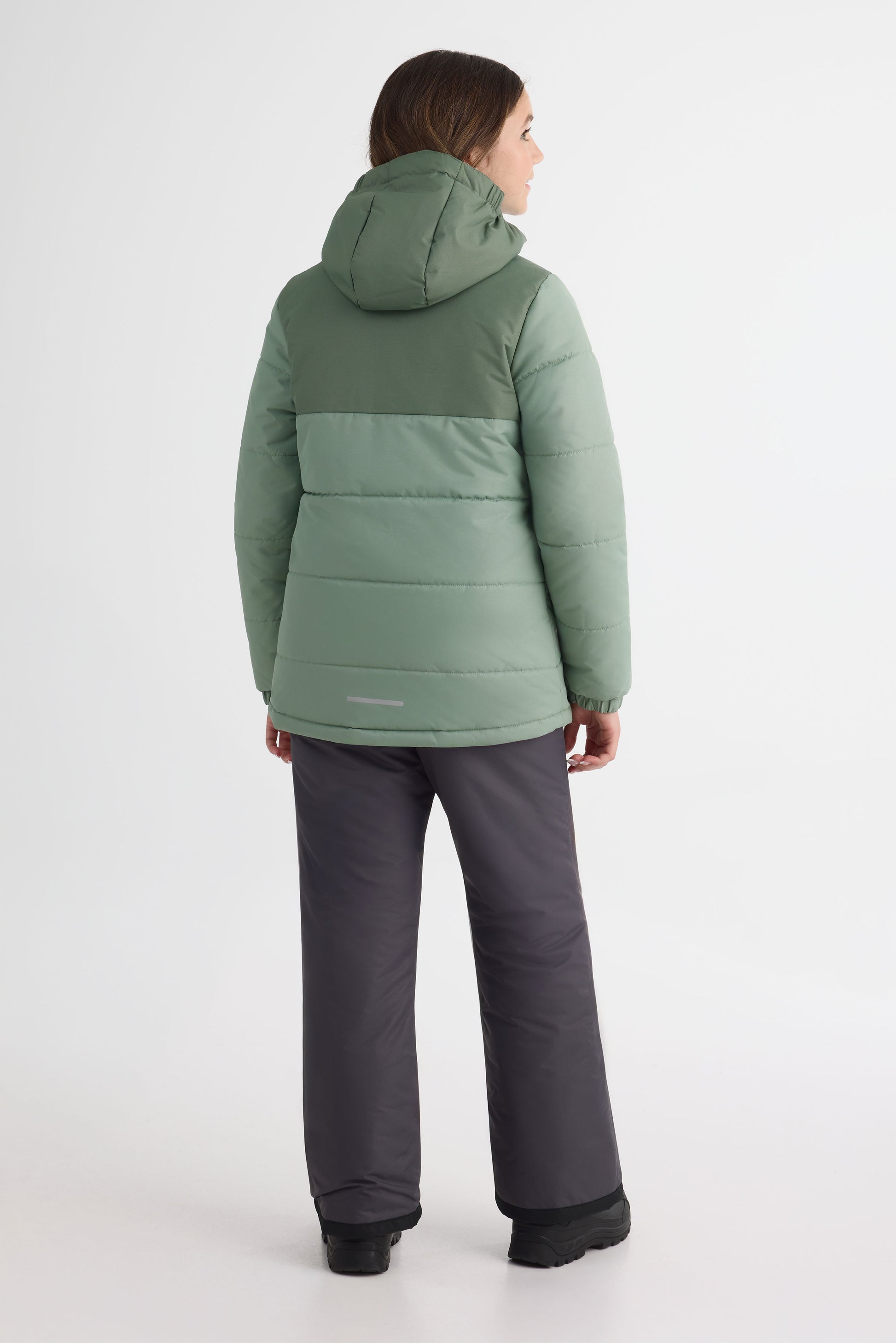 Habit de neige 2 pièces isolé - Ado fille && VERT