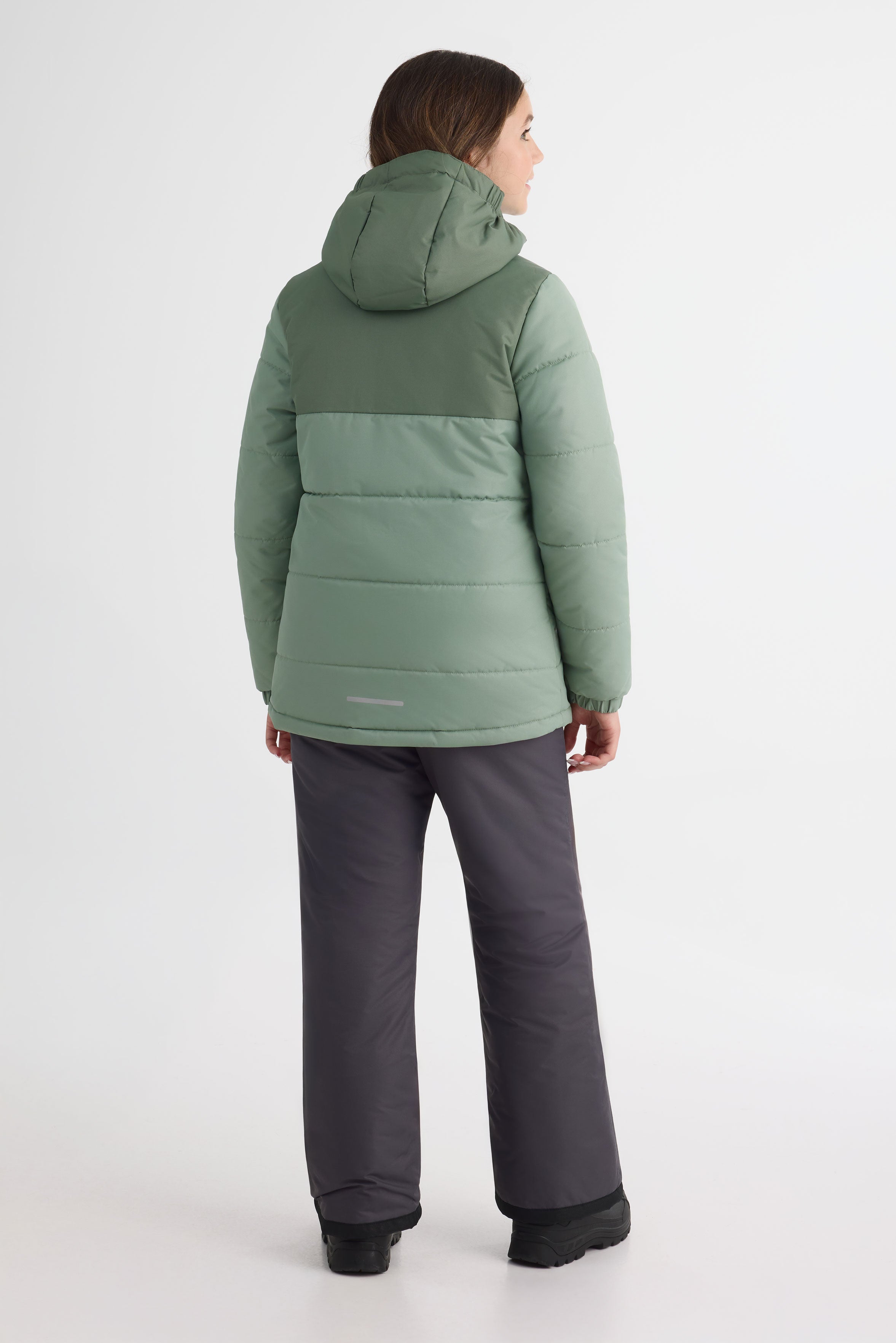 Habit de neige 2 pièces isolé - Ado fille && VERT