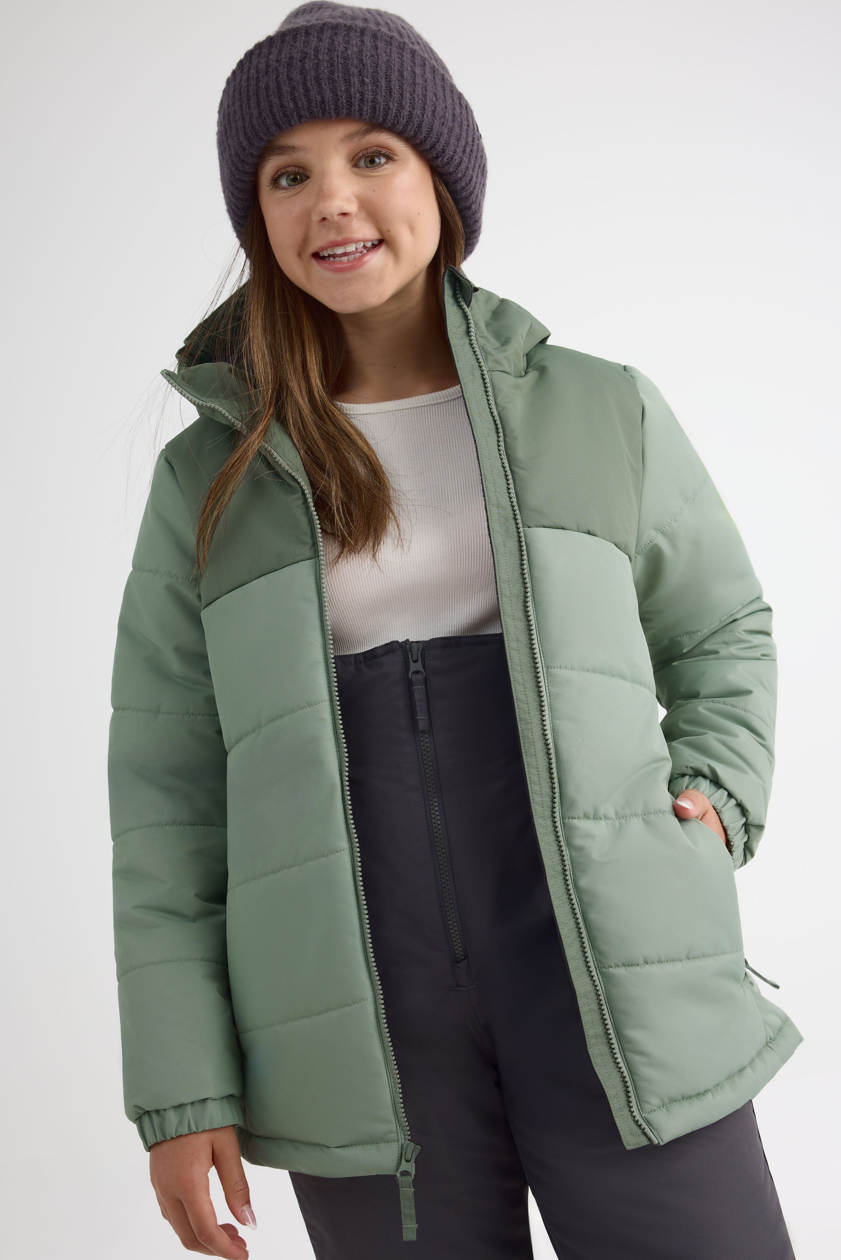 Habit de neige 2 pièces isolé - Ado fille && VERT