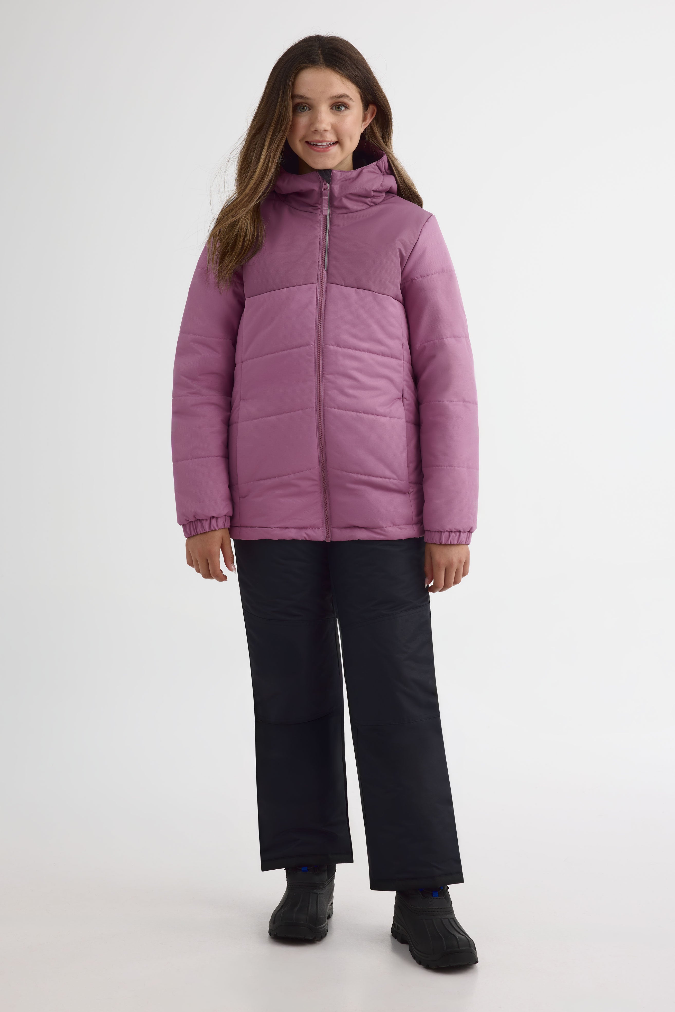 Habit de neige 2 pièces isolé - Ado fille && MAUVE