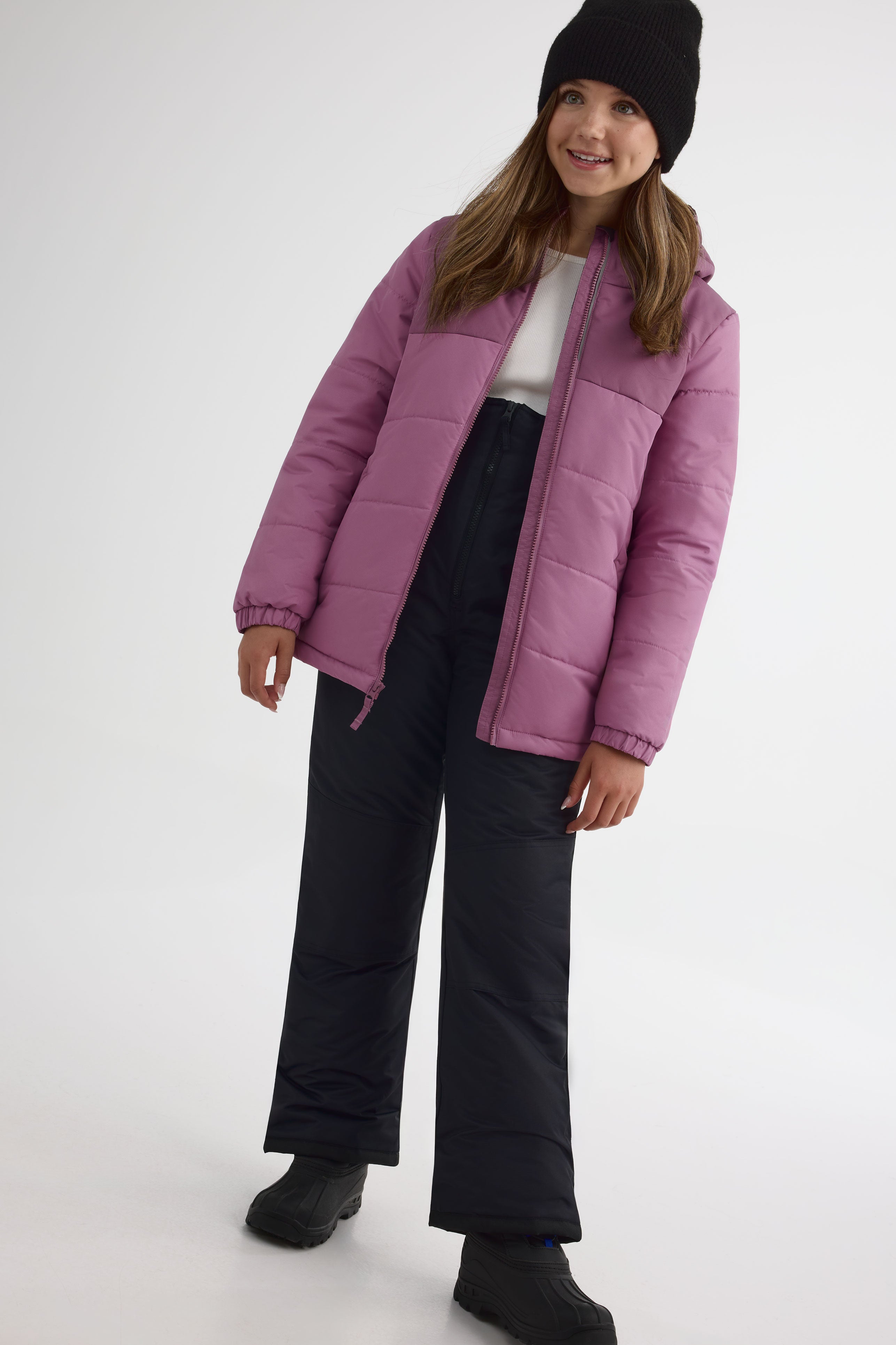 Habit de neige 2 pièces isolé - Ado fille && MAUVE