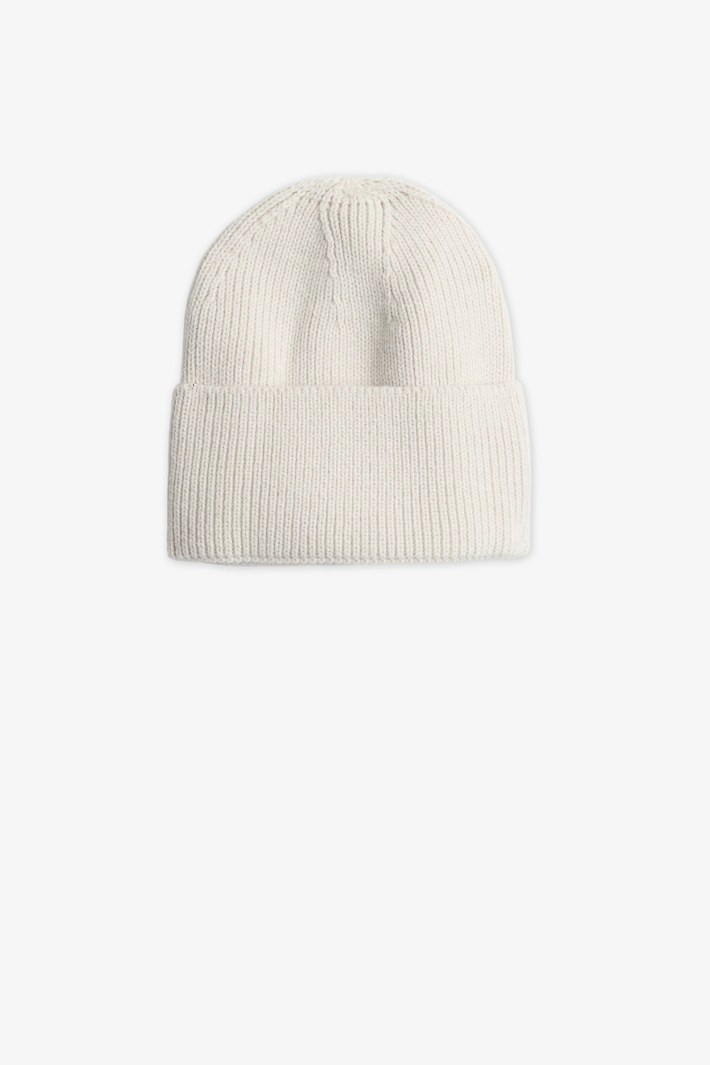 Tuque en tricot avec revers - Ado fille && BEIGE